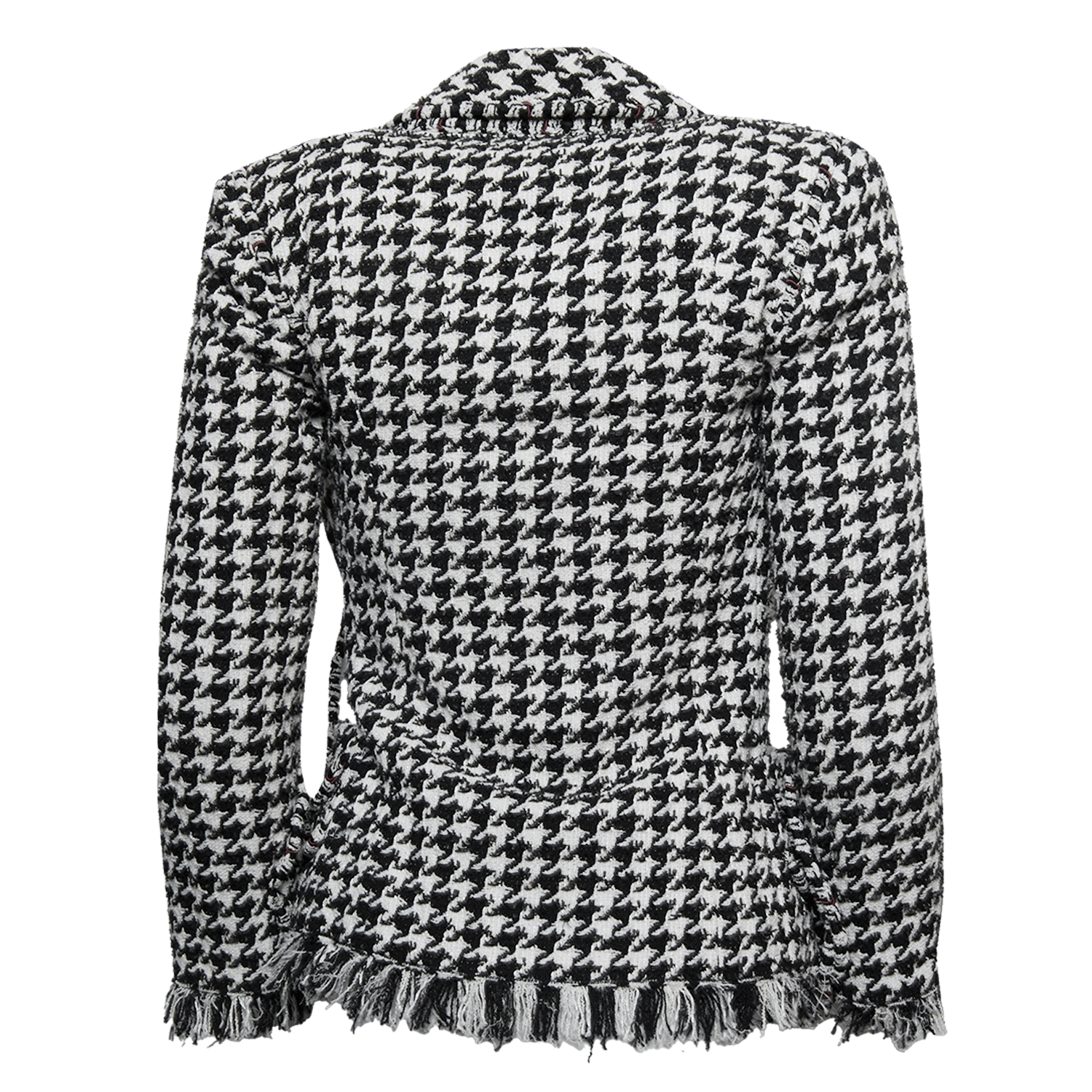 HOUNDSTOOTH TWEED JACKET