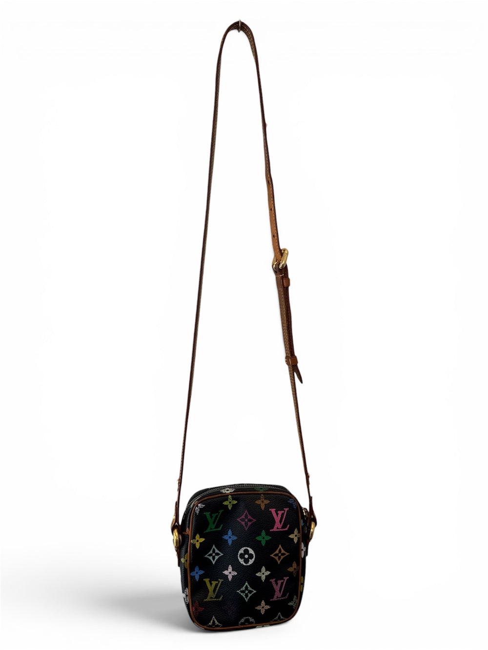 05' BLACK MONOGRAM MULTICOLOR RIFT BAG (AS IS) @SM