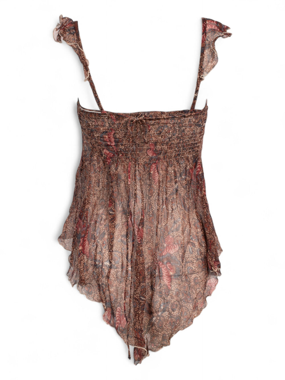 90S SILK PAISLEY TOP (MADE IN FRANCE)