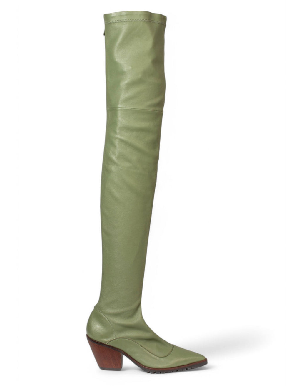 RUNWAY FW22 GREEN BOOTS