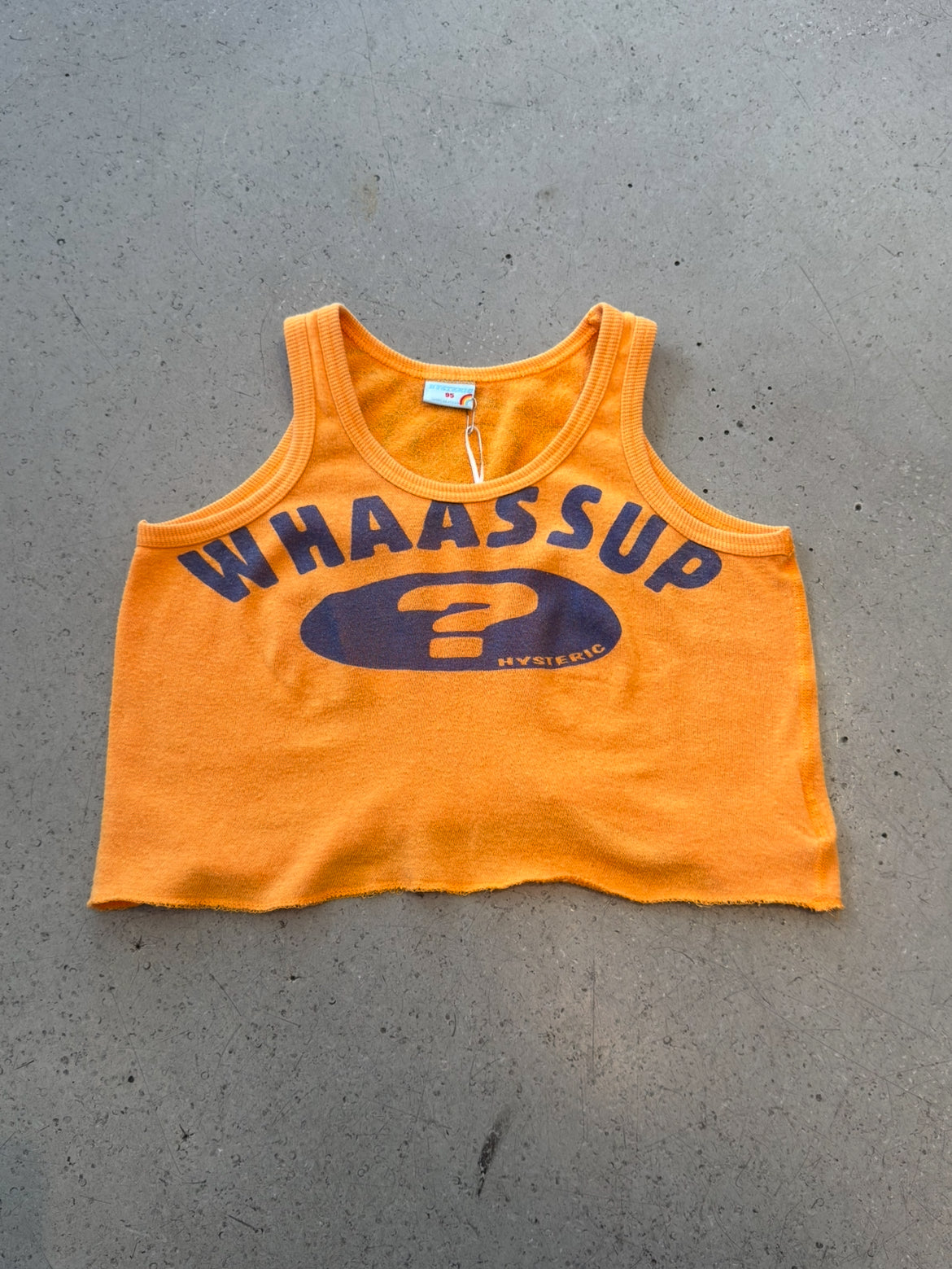 'Whaassup' Graphic Cutoff Tank