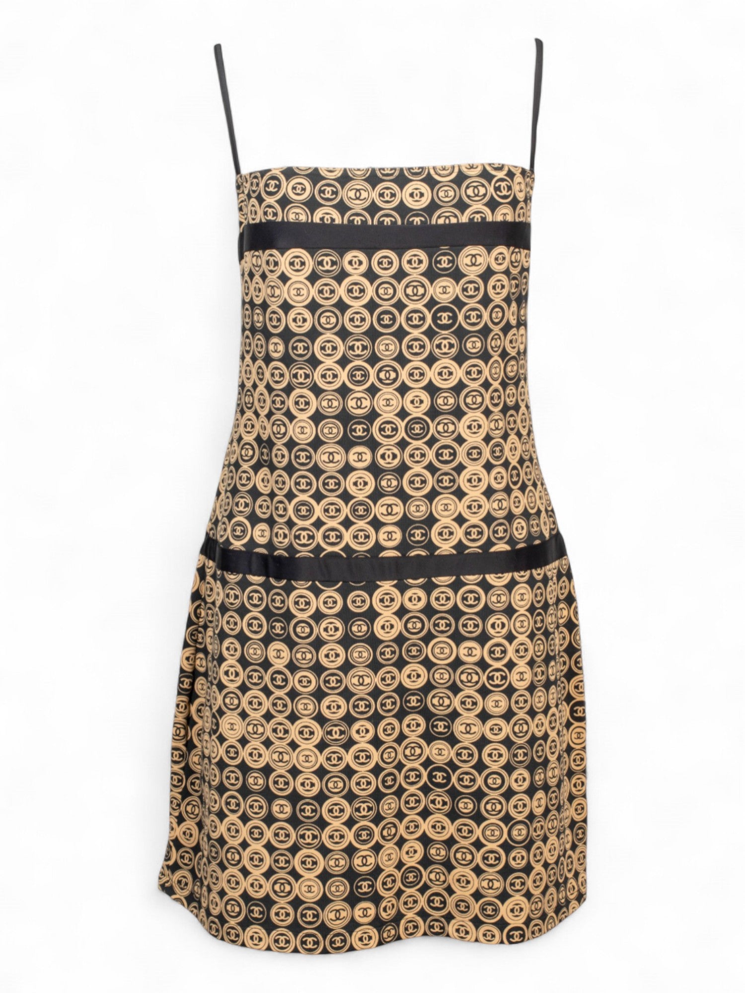 SS03 LOGO MEDALLION STRETCH DRESS