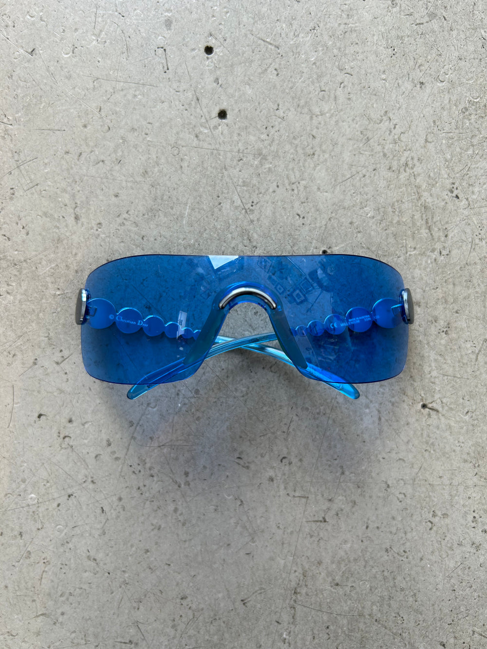 BLUE “MILLENIUM” SUNGLASSES (AS IS)