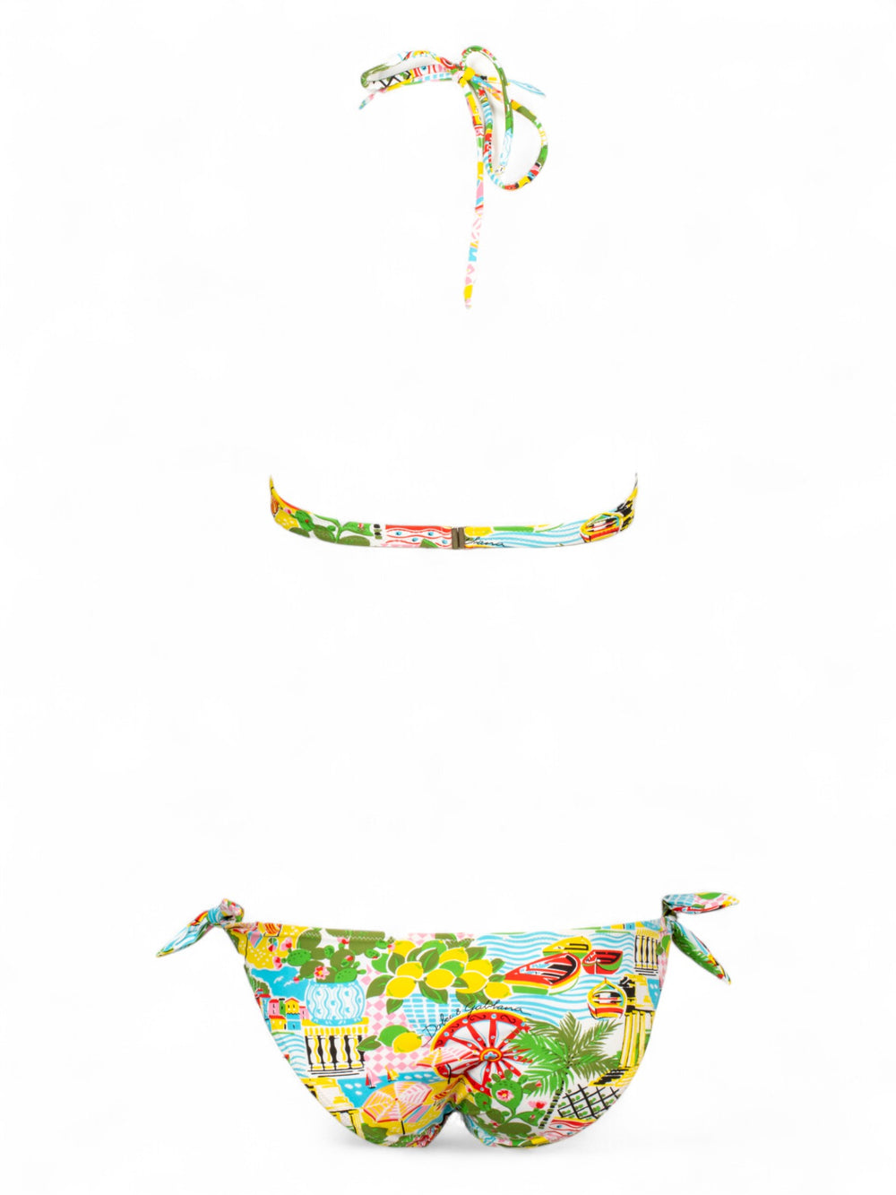 BEACH PRINTED BIKINI (NWT)