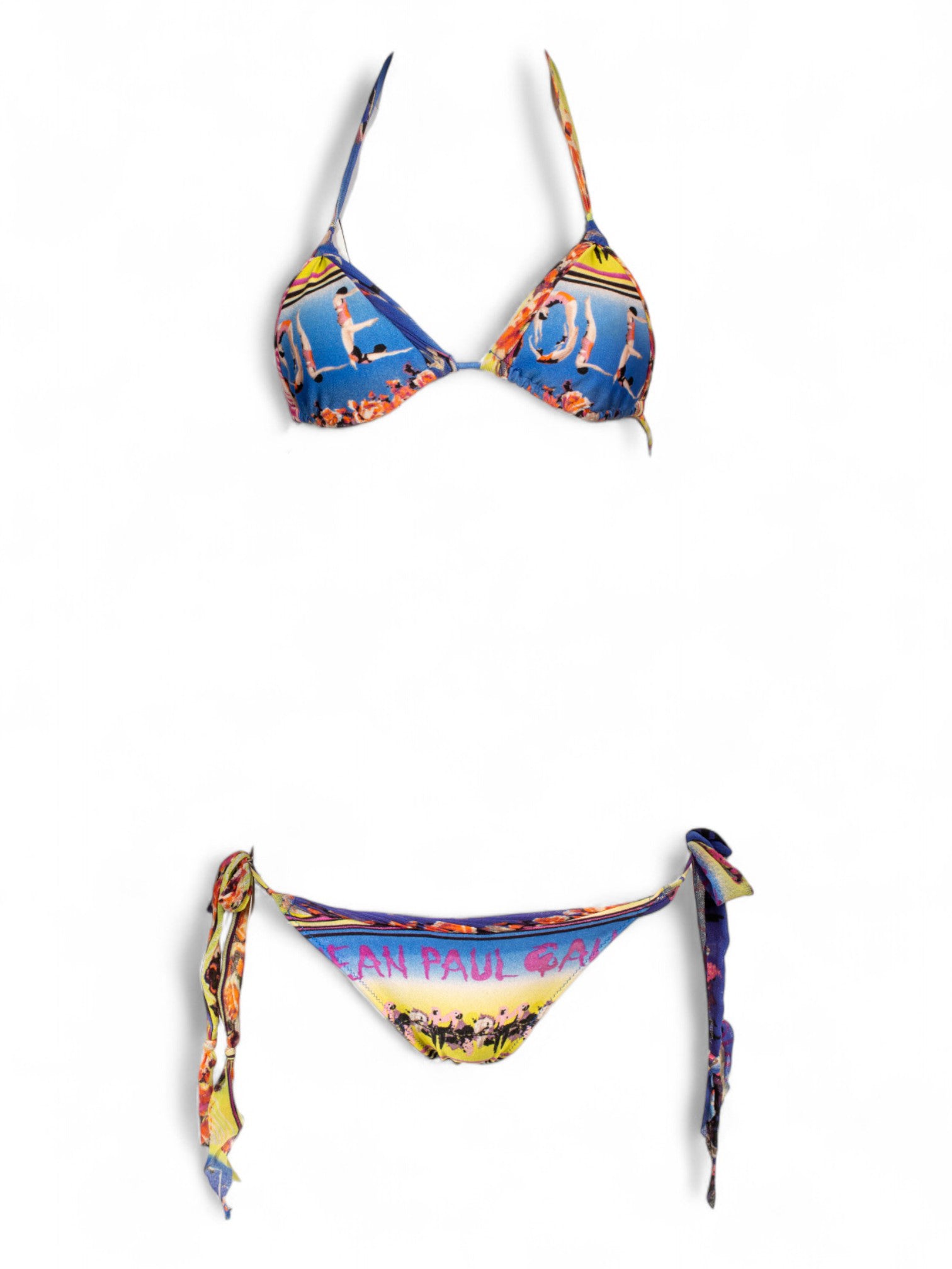 SOLEIL SPELLOUT PARROT PRINT 2/PC BIKINI