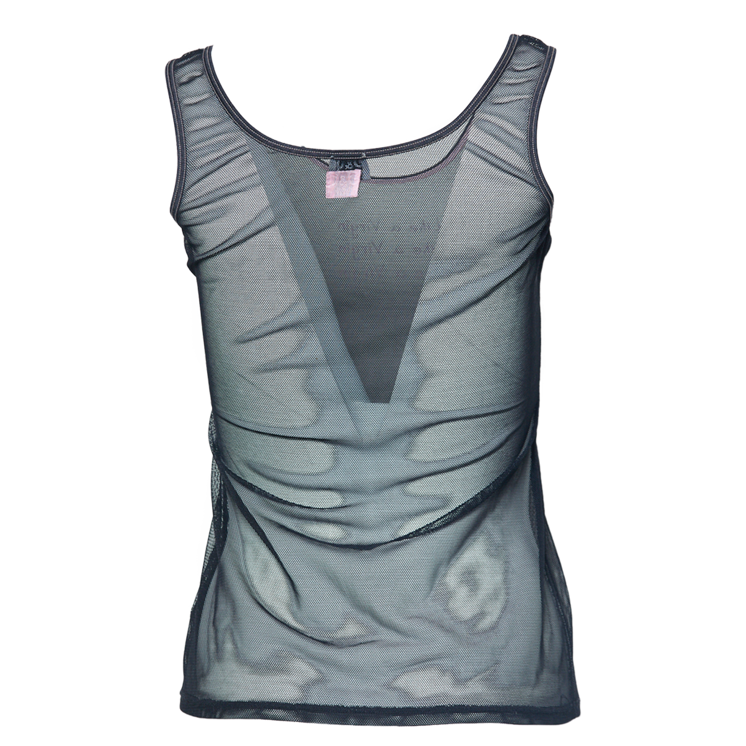 MESH 'LIKE A VIRGIN' TANK TOP