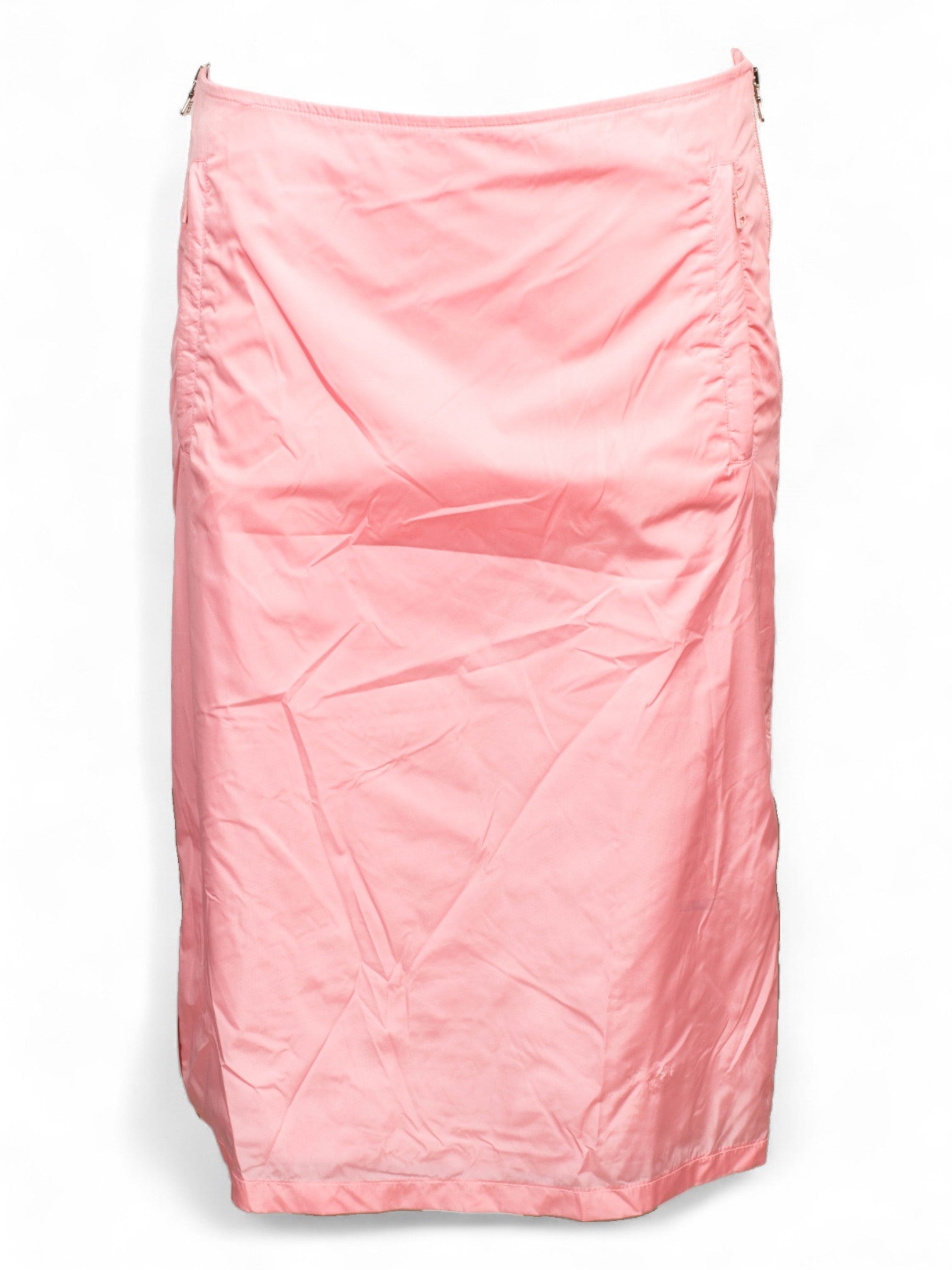 PINK NYLON CONVERTIBLE SKIRT