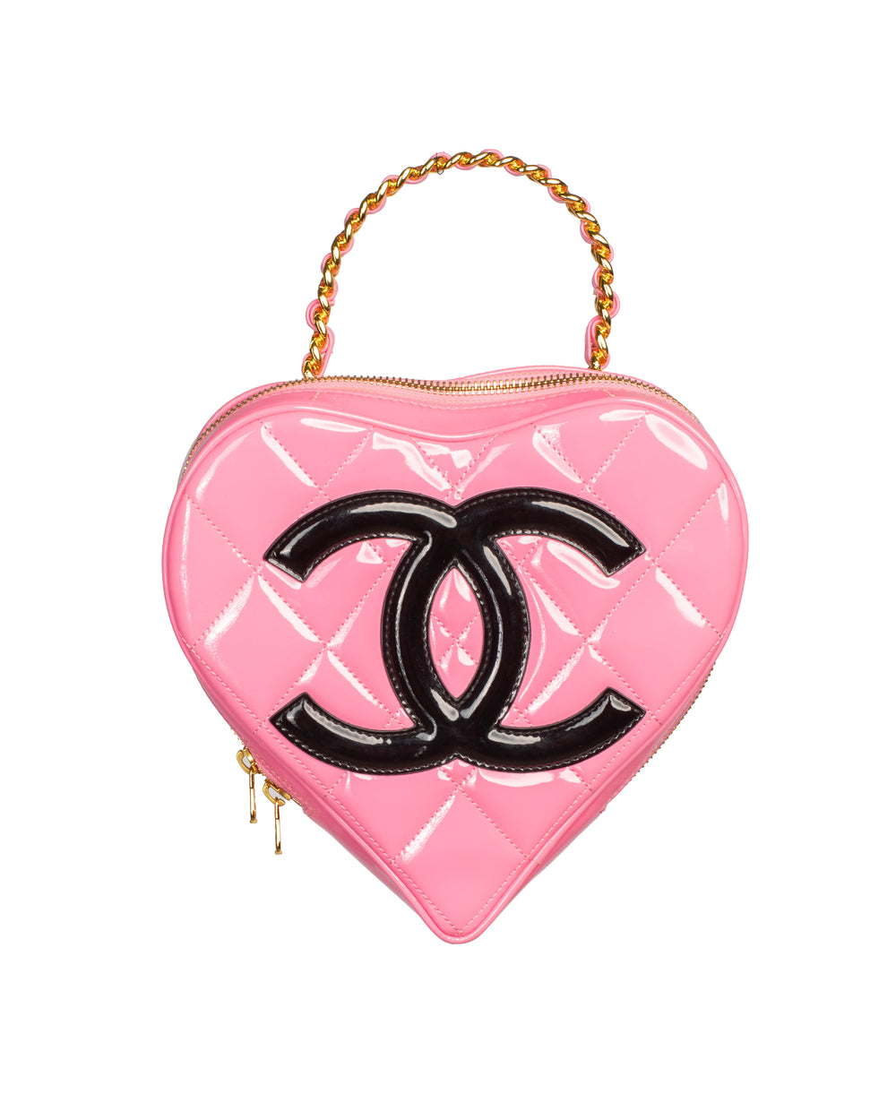 1995 CC Pink Barbie Heart Bag