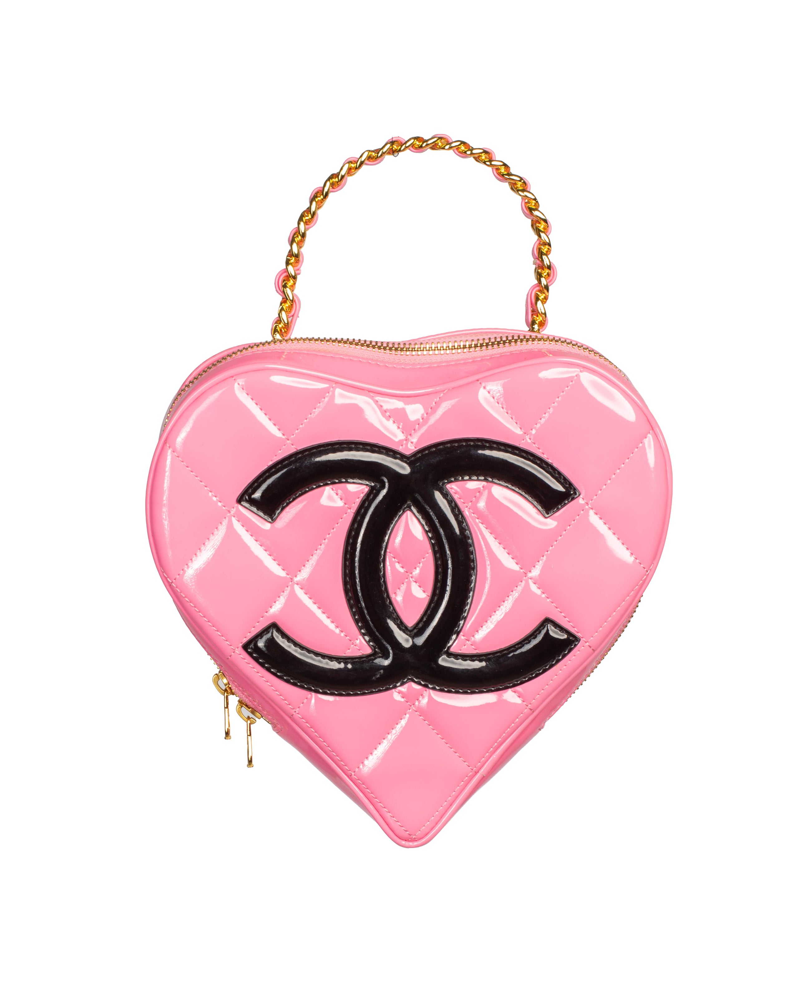 1995 CC Pink Barbie Heart Bag