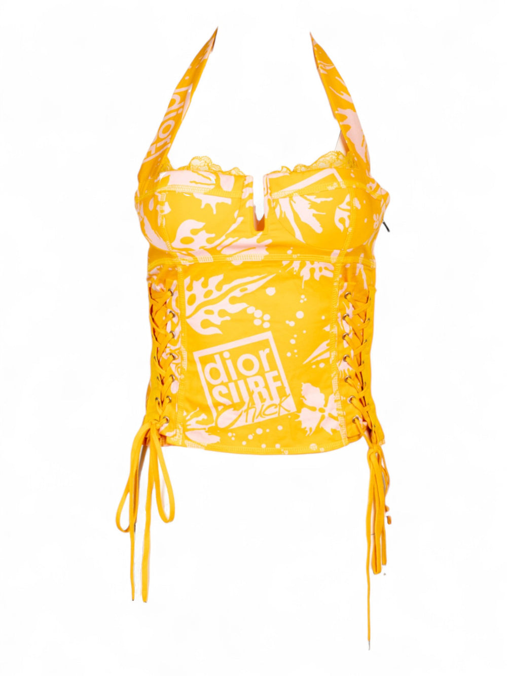 SS04 YELLOW SURF COLLECTION CORSET