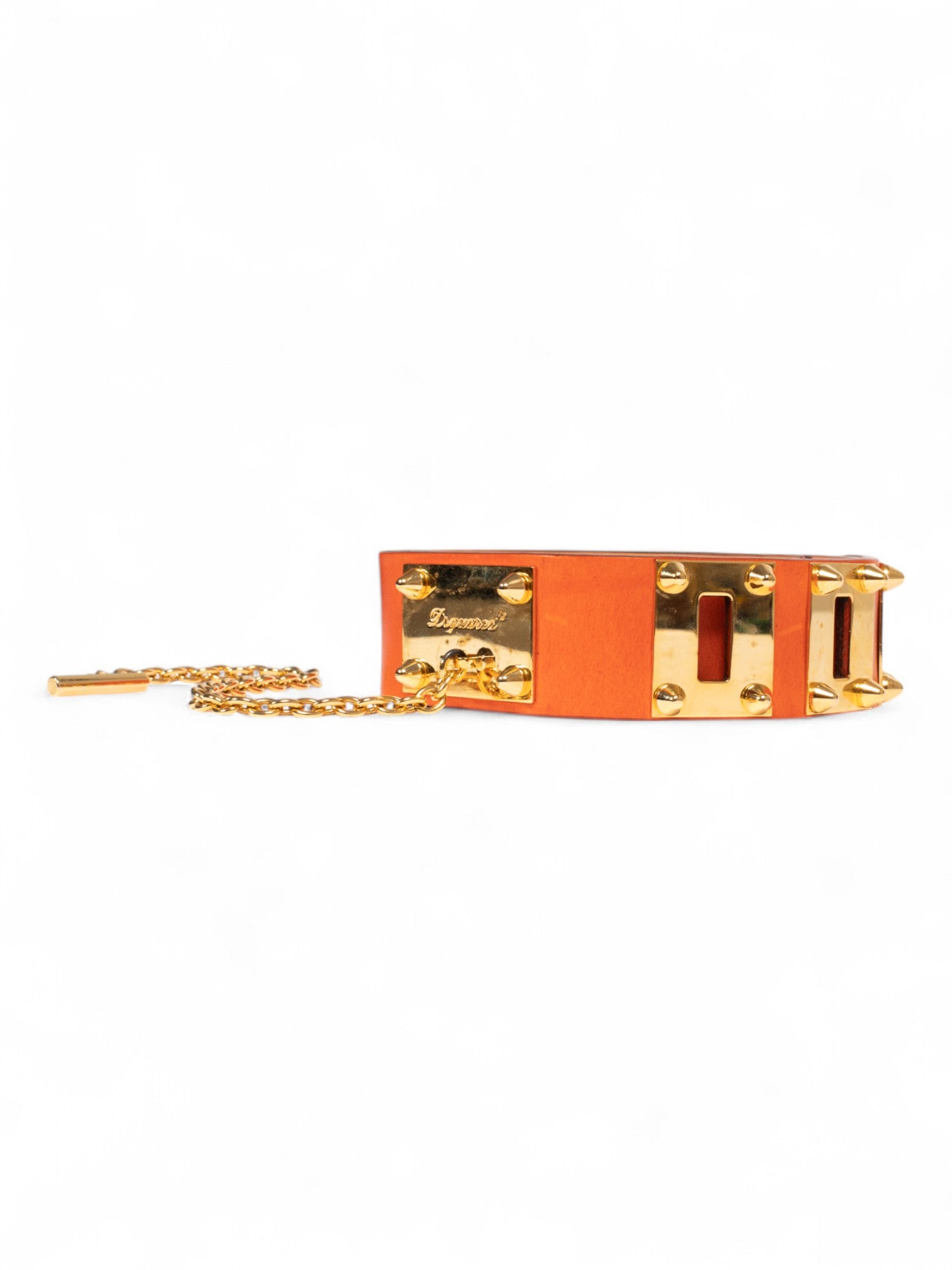 ORANGE CHAIN BELT