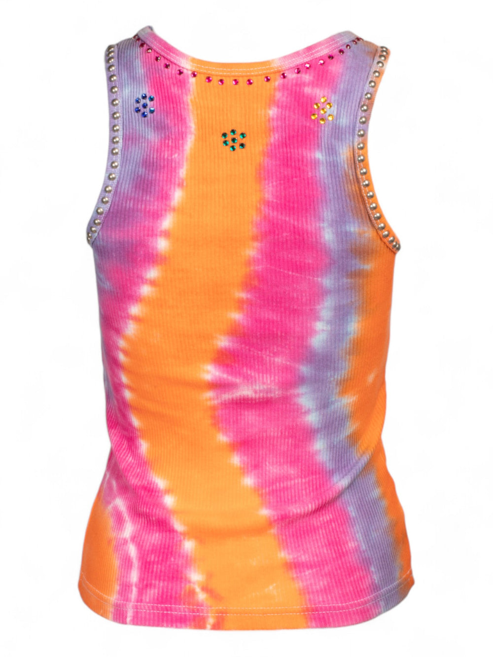 RARE VINTAGE TIEDYE STUDDED TANK