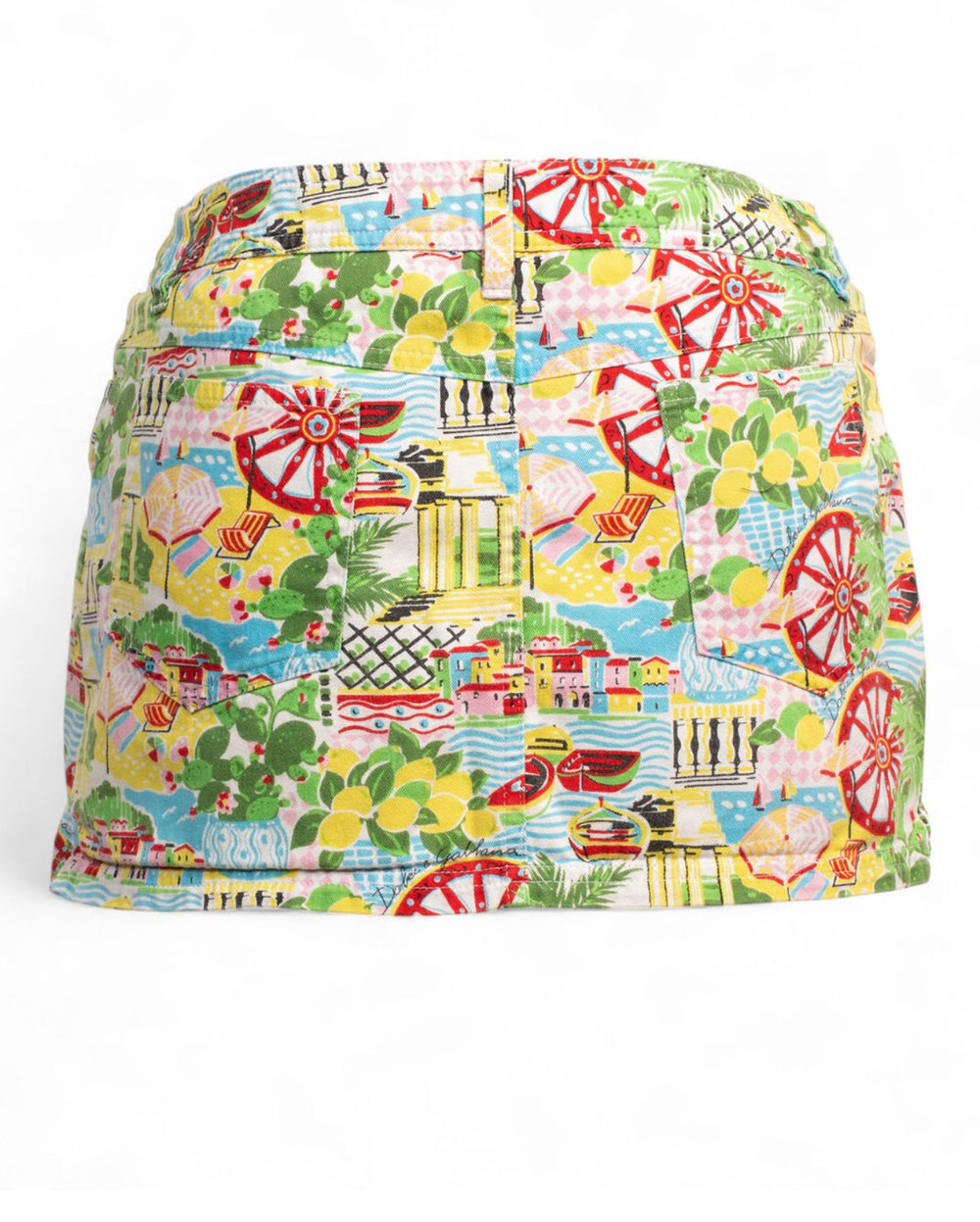 PICNIC PRINTED MINI SKIRT