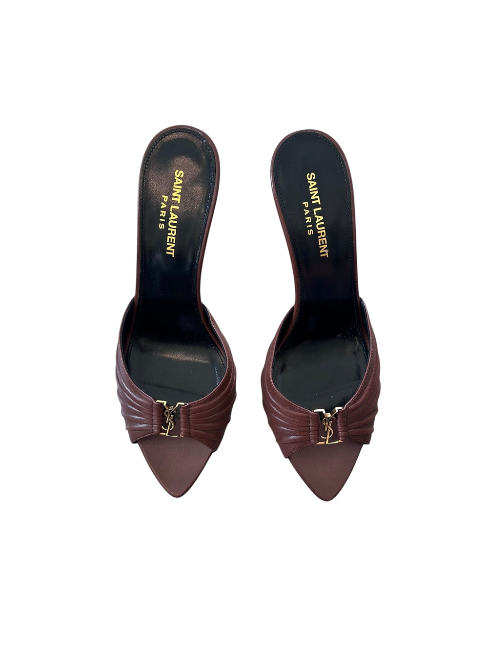 BROWN BABYLONE MULES @ADACRUZ