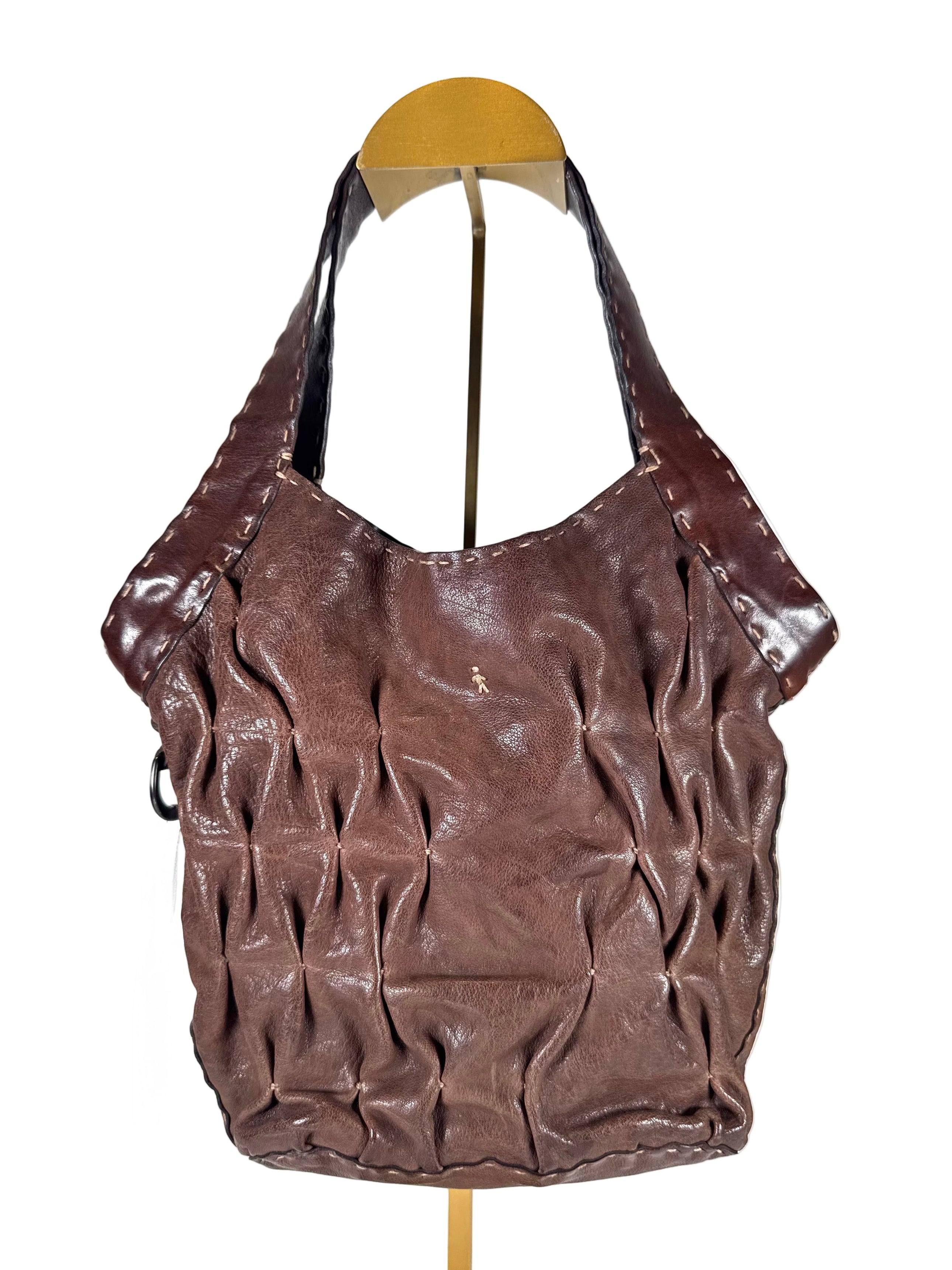 90S LEATHER MINI TOTE @AMURRAY