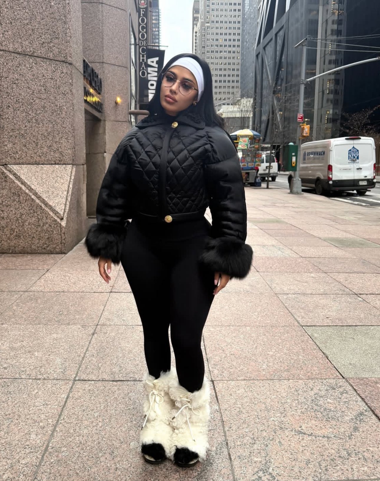 FW92 RTW S&M Runway Quilted Puffer Jacket w/ Mink Fur @JCCG