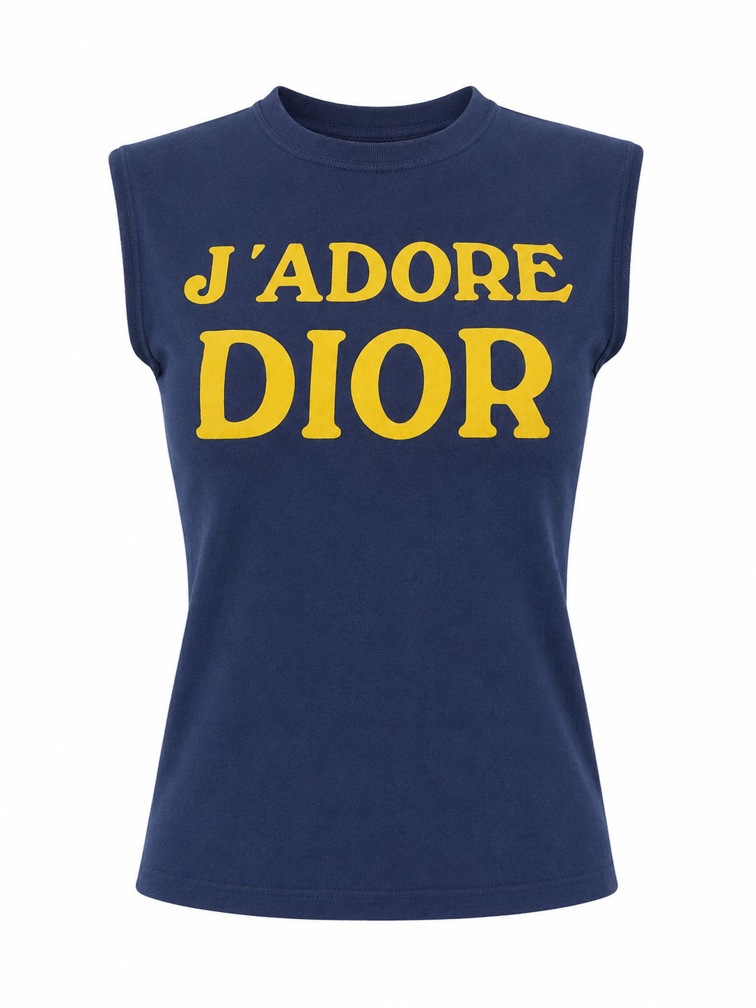 FW02 RARE LUCY LIU BLUE J'ADORE DIOR TANK