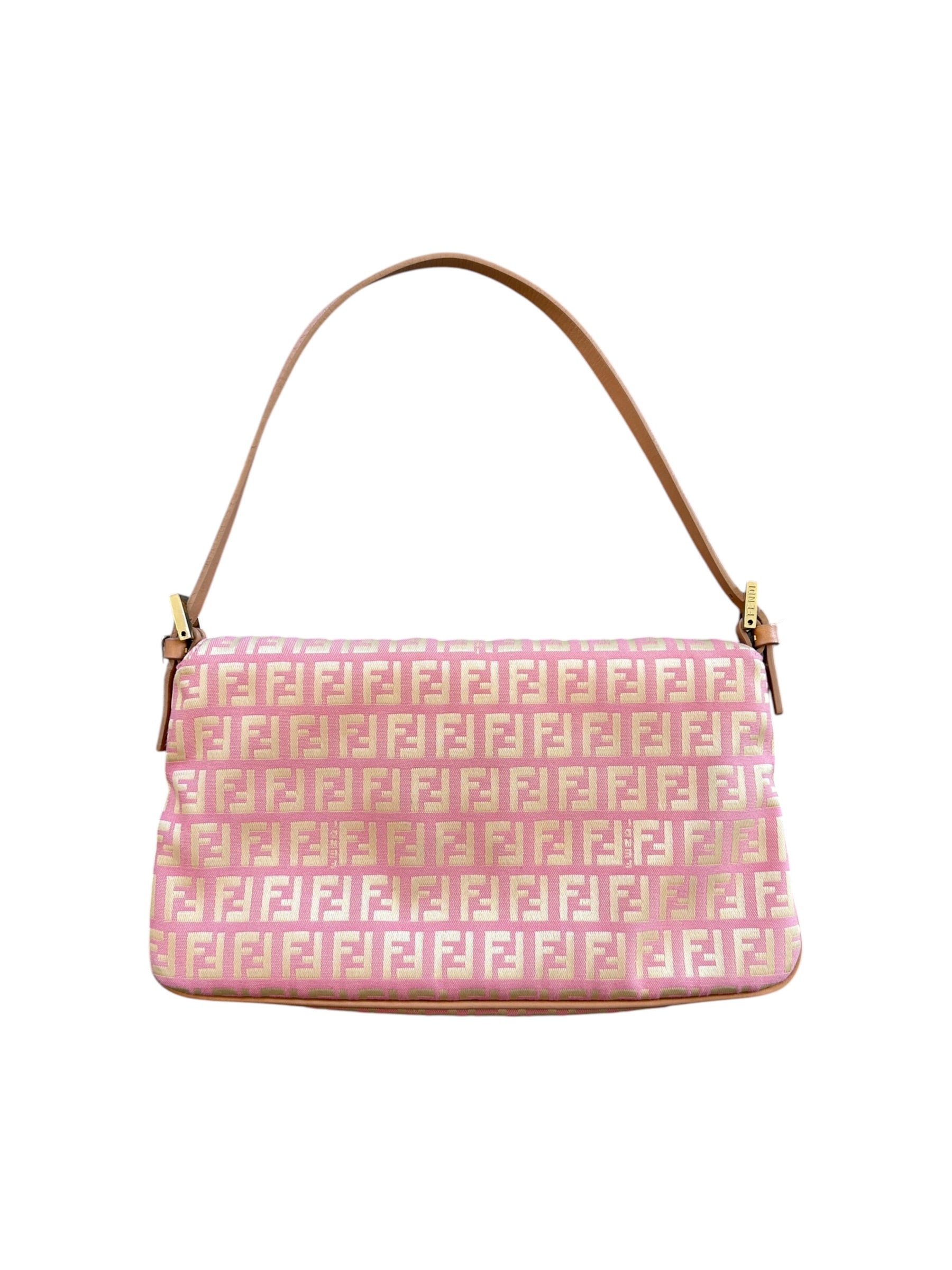 PINK MONOGRAM ZUCCA SHOULDER BAG @MGU