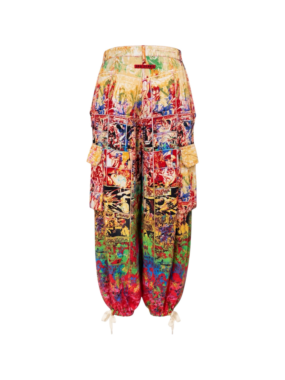 FW95 COMIC PRINT CARGO PANTS @AFENI
