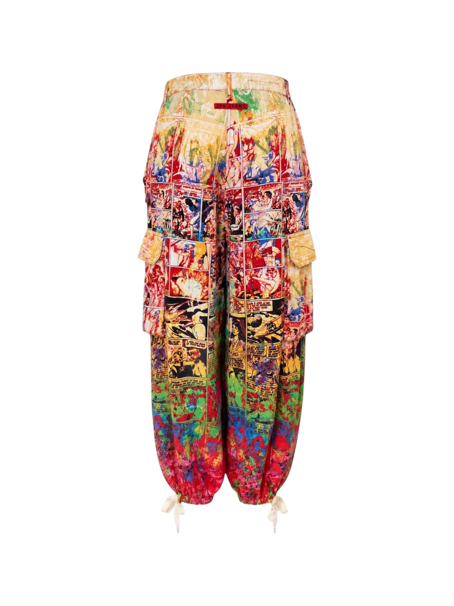FW95 COMIC PRINT CARGO PANTS @AFENI