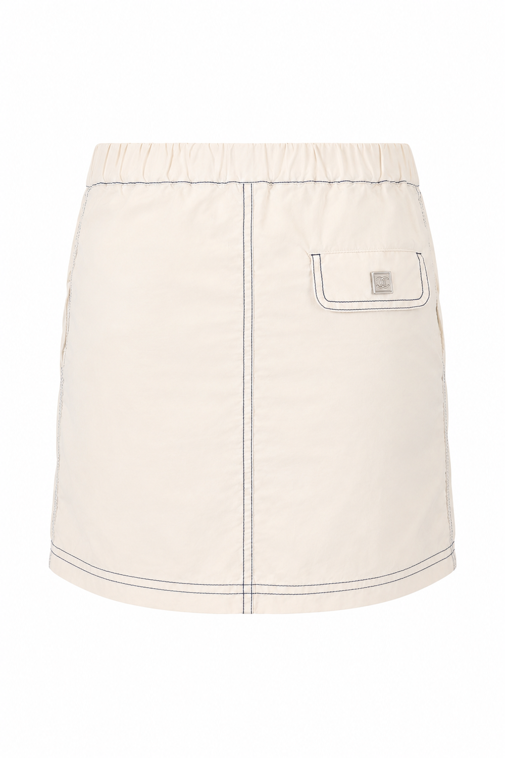 2005 BLUE & WHITE CAMELIA FLOWER SKIRT (AS IS) @ALISHAG