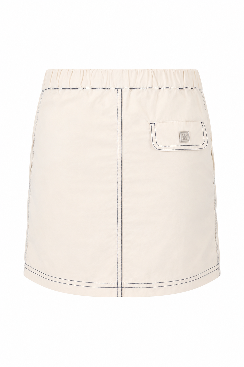 2005 BLUE & WHITE CAMELIA FLOWER SKIRT (AS IS) @ALISHAG