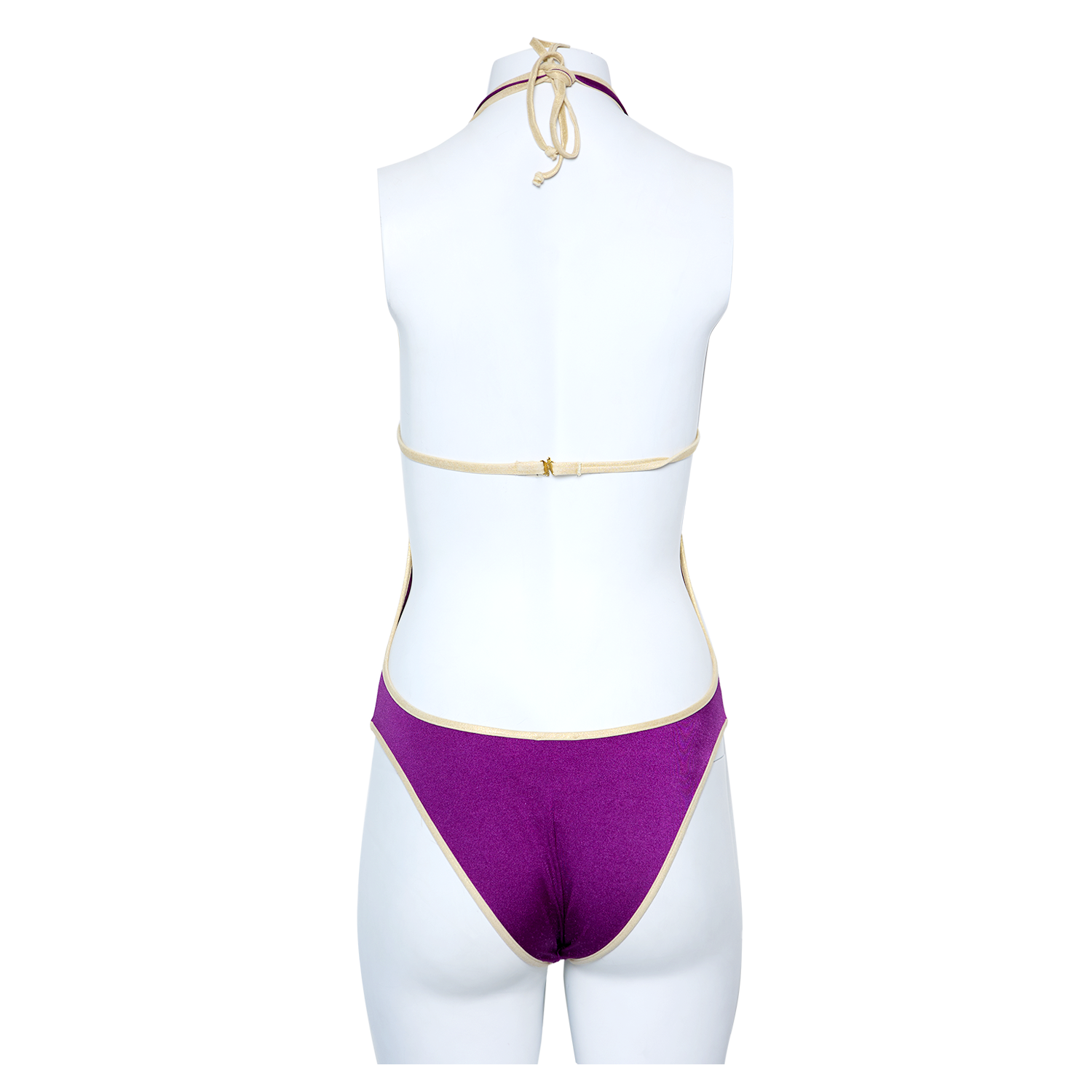 2000S PURPLE 3 RING SWIMSUIT