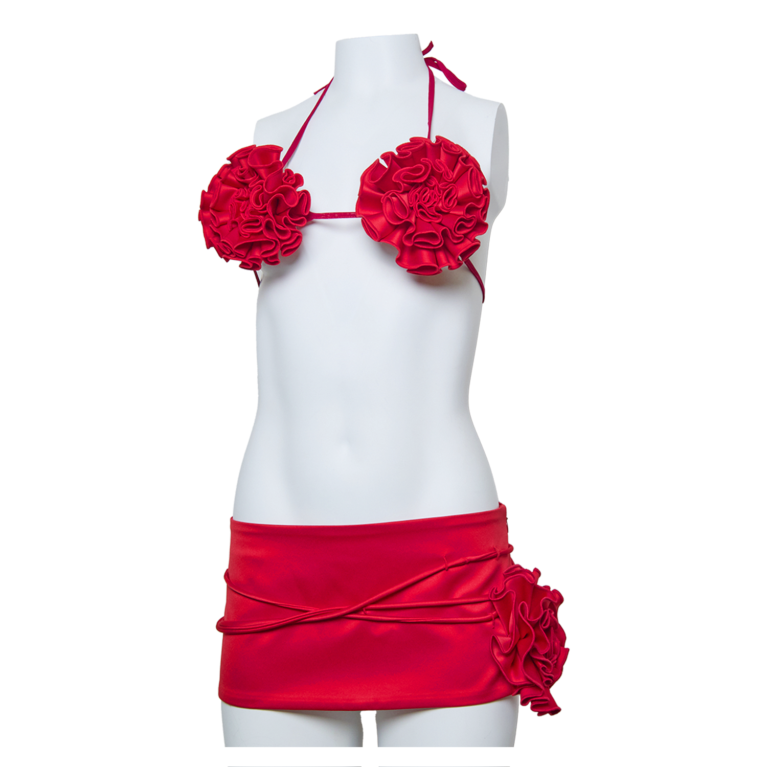 RED FLOWERS MICRO SET