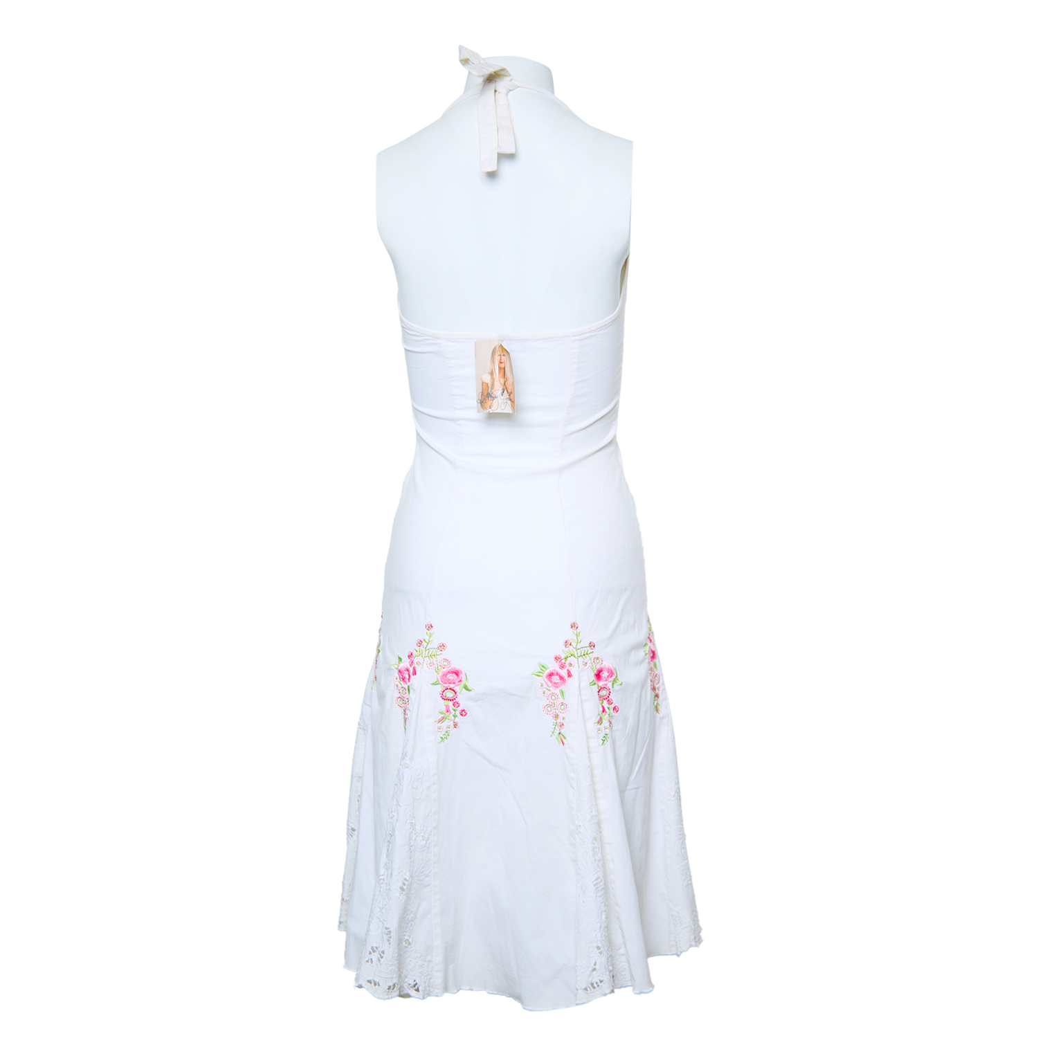 COTTON EMBROIDERED DRESS (NWT)