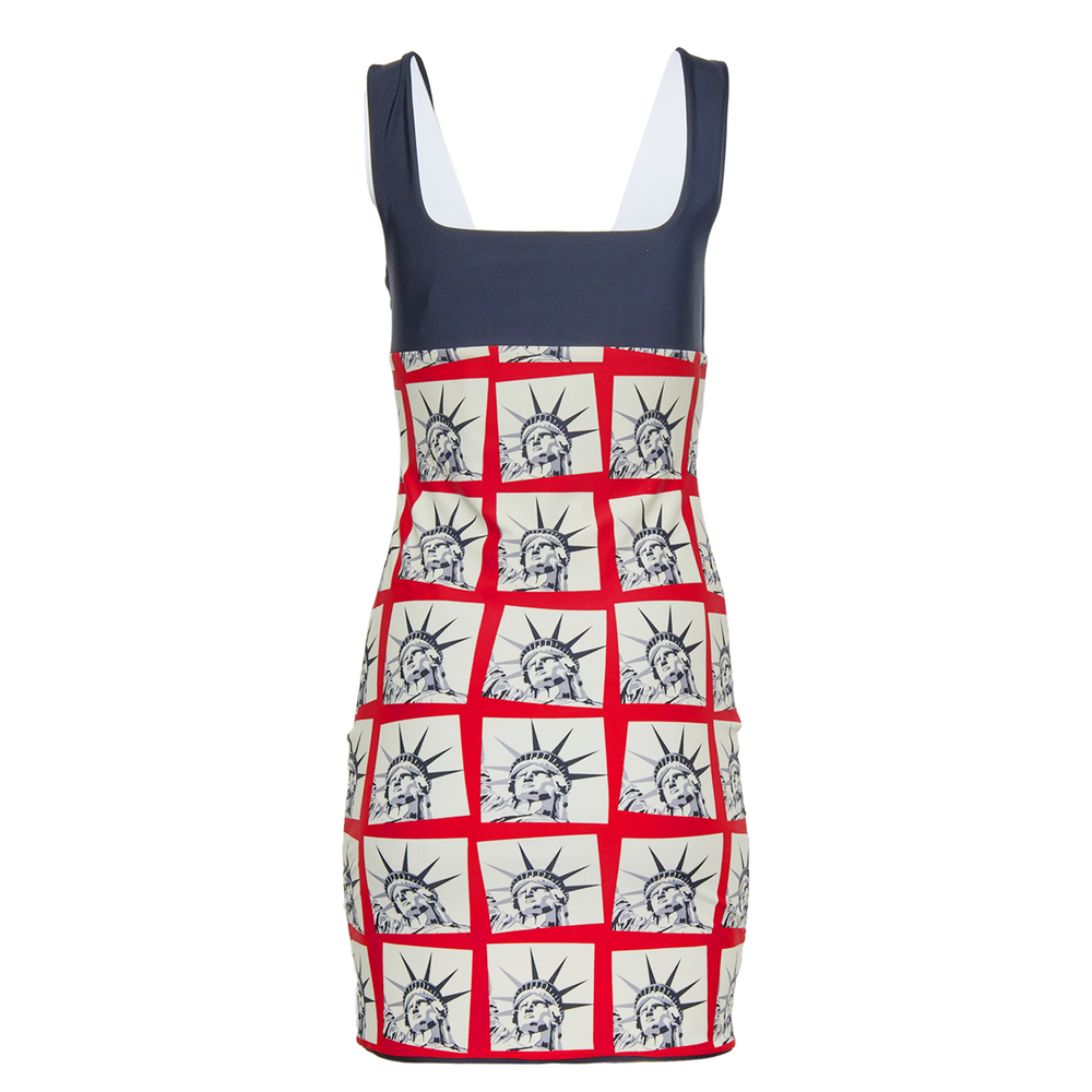 STATUE OF LIBERTY MINI DRESS