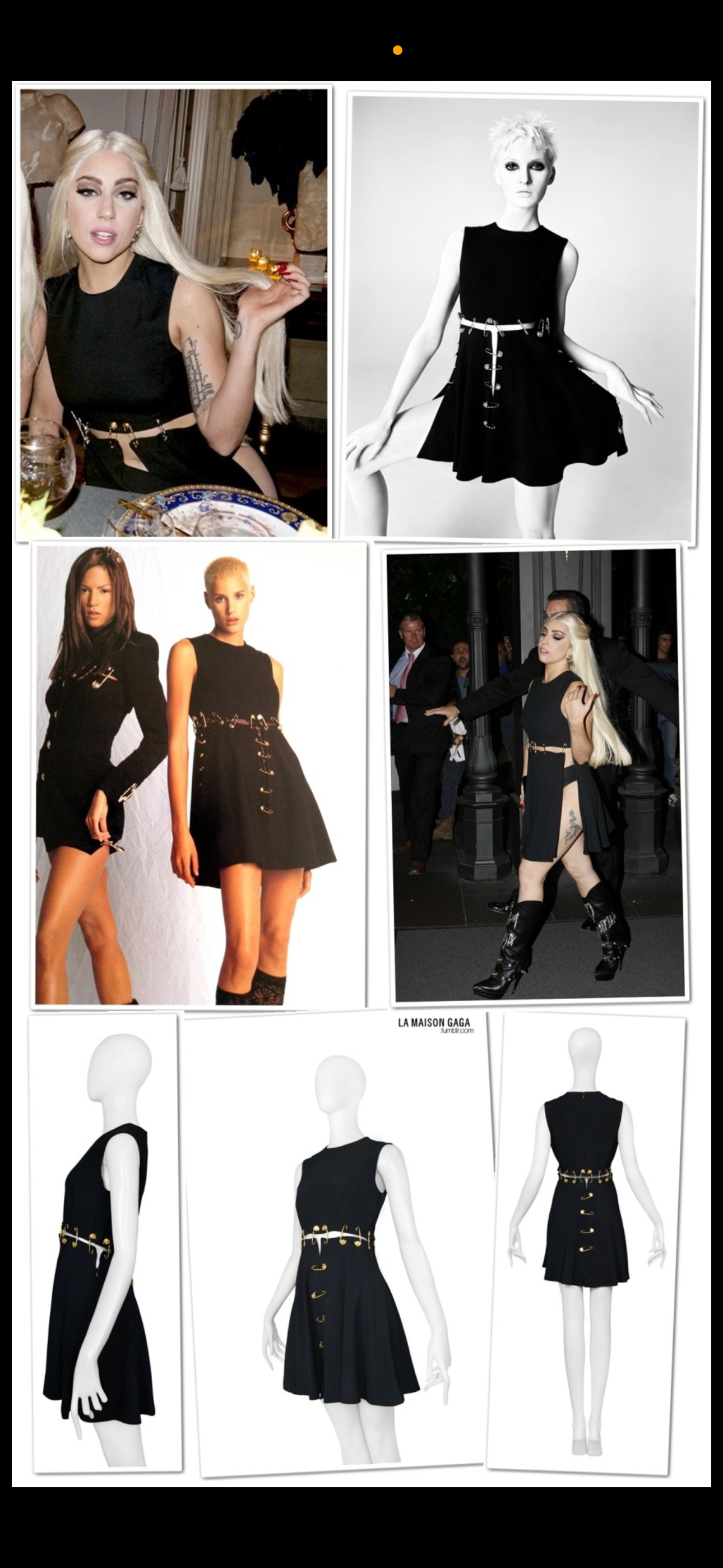 SS1994 SAFETY PIN DRESS @JCCG