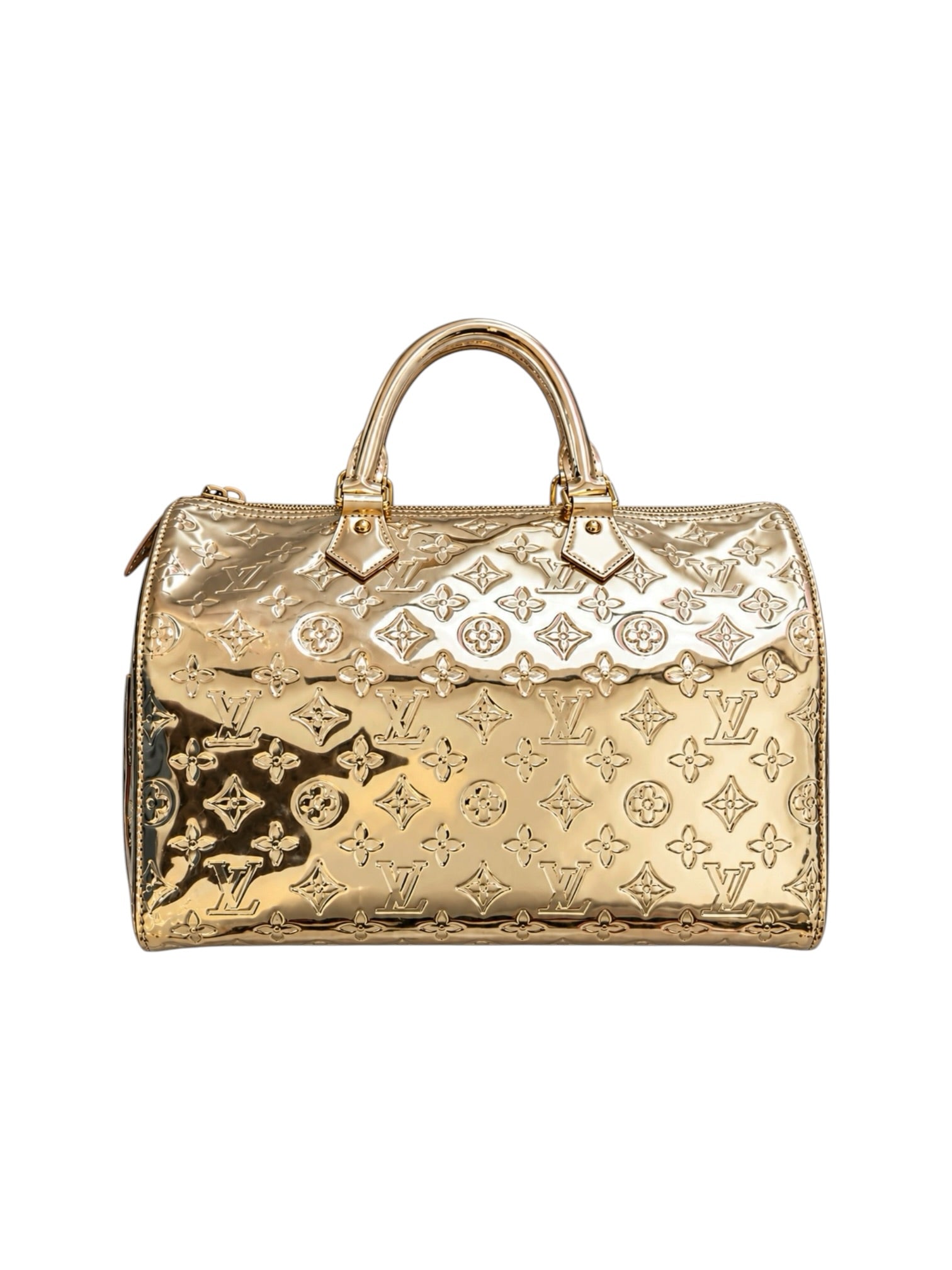2001 GOLD SPEEDY MONOGRAM POCHETTE (AS IS) @SM
