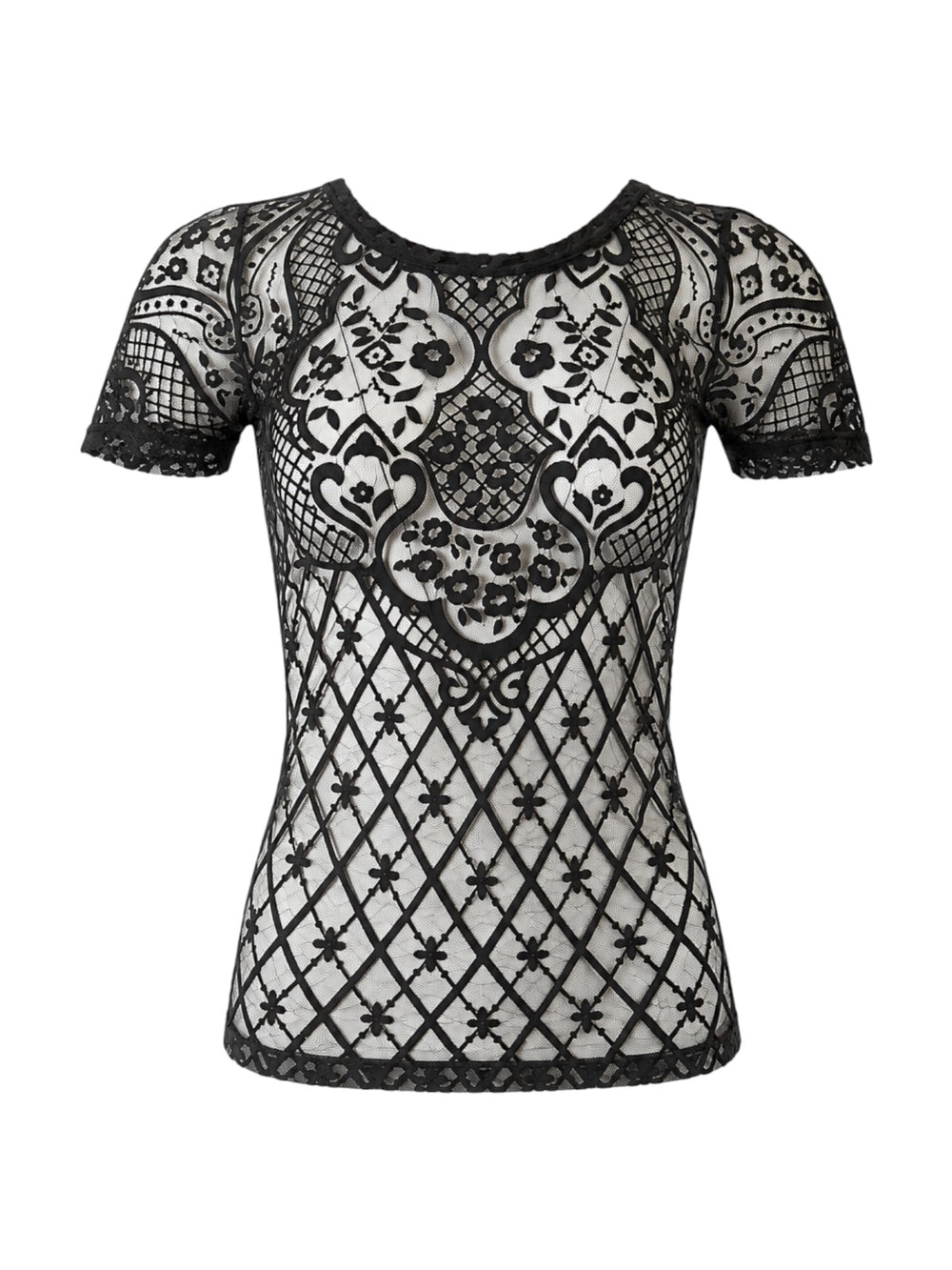 LASER CUT BLACK TOP @JCCG