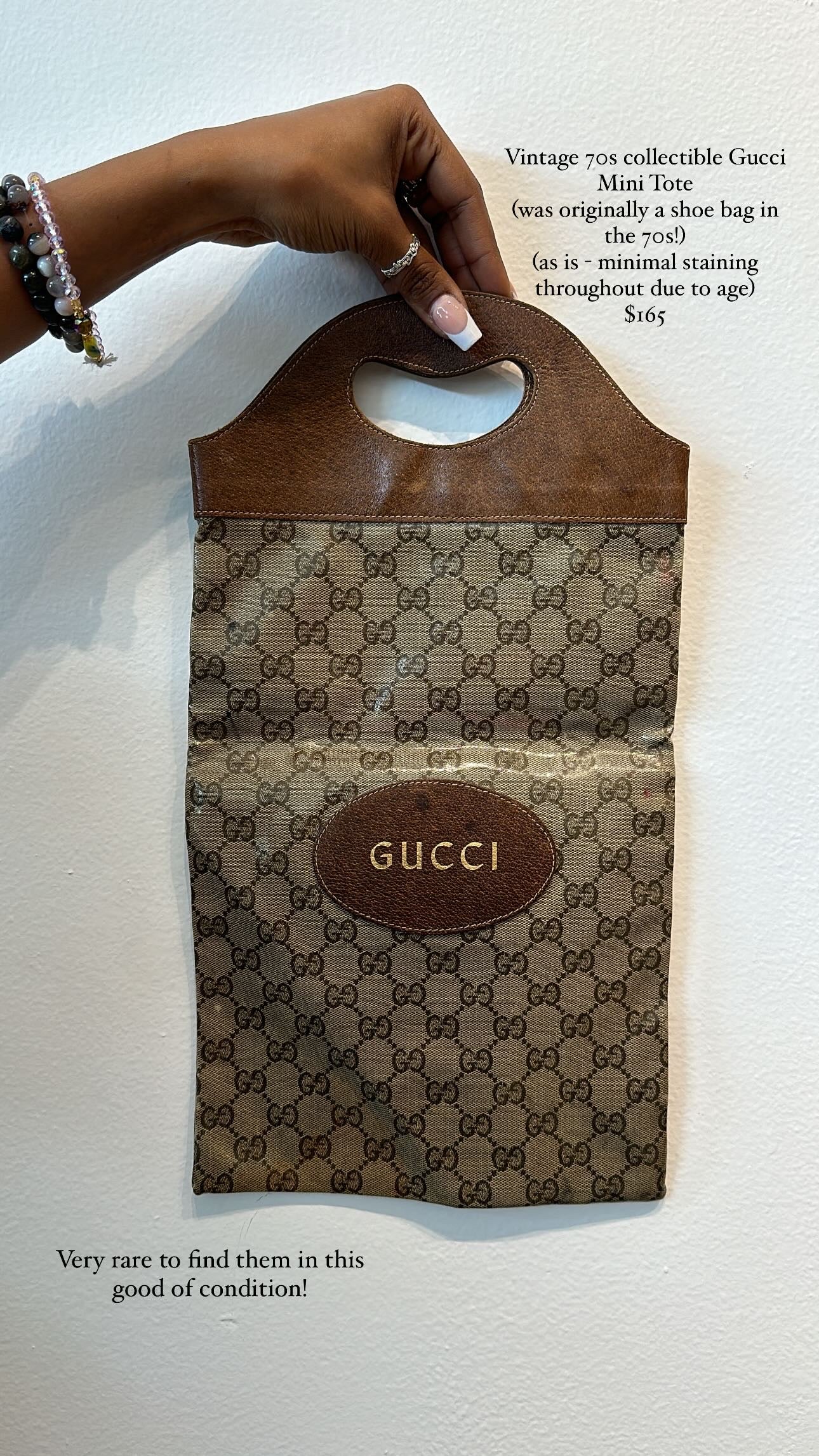 GUCCI monogram coated canvas “tote”