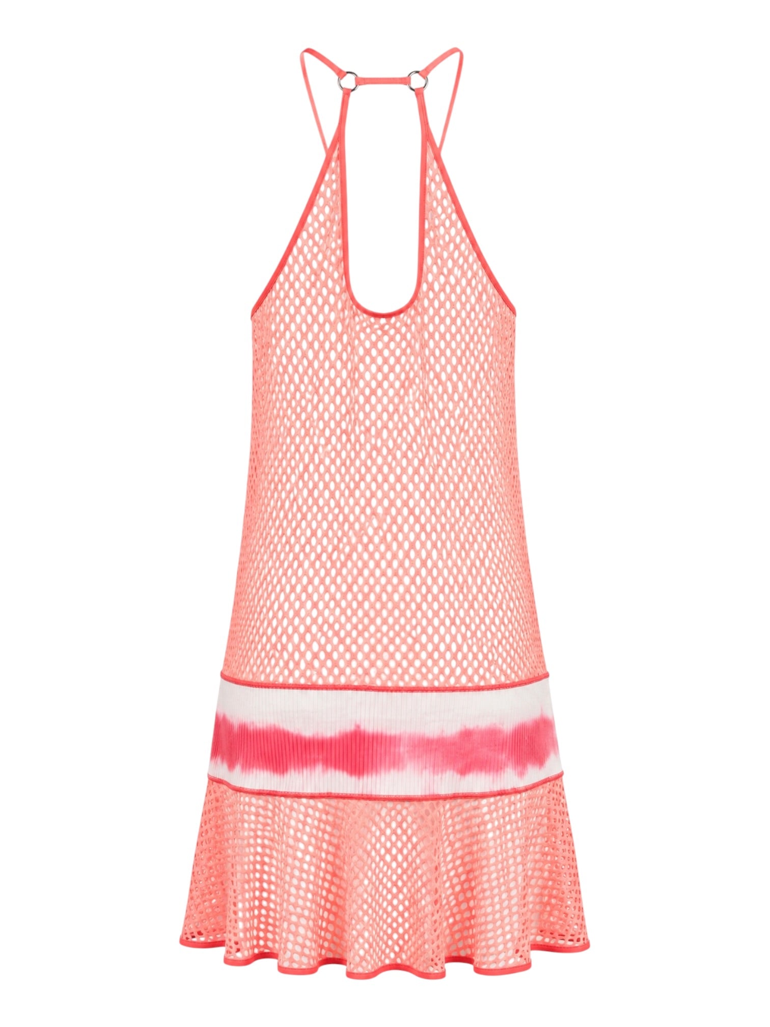 VTG FISHNET "VOLCANIC" TANK DRESS