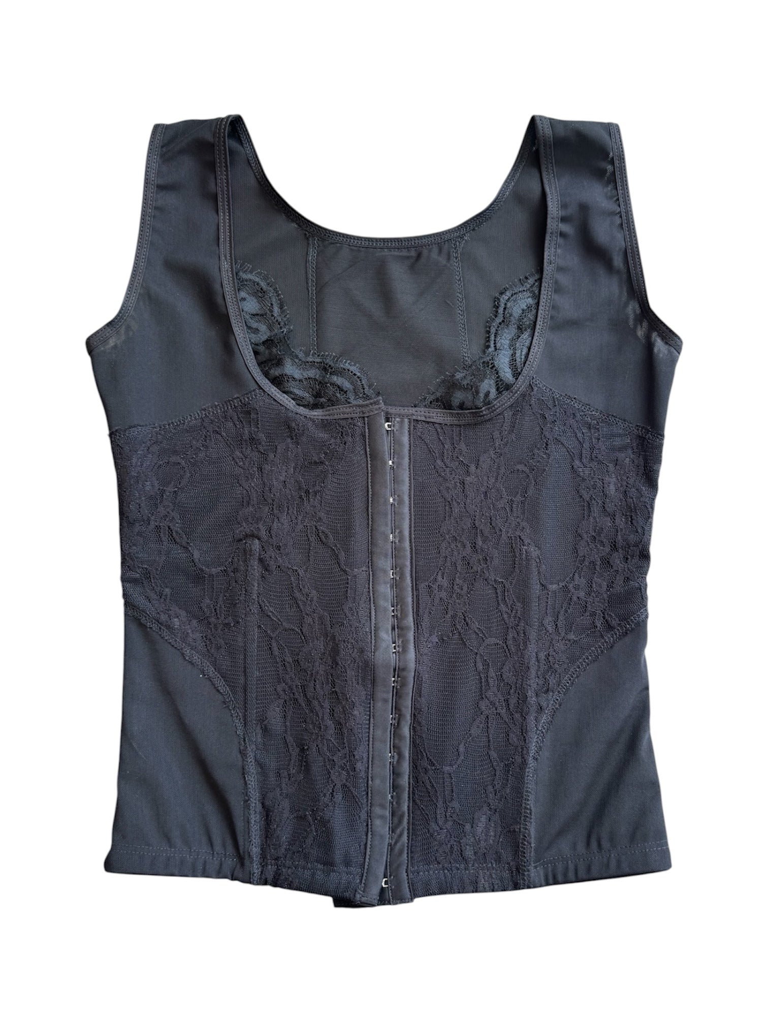 VIENA BLACK LACE CORSET