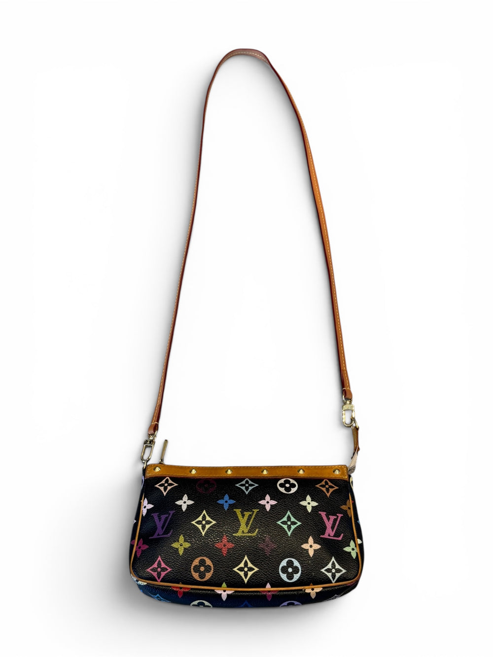 2003 BLACK MULTICOLOR CROSSBODY POCHETTE @SM