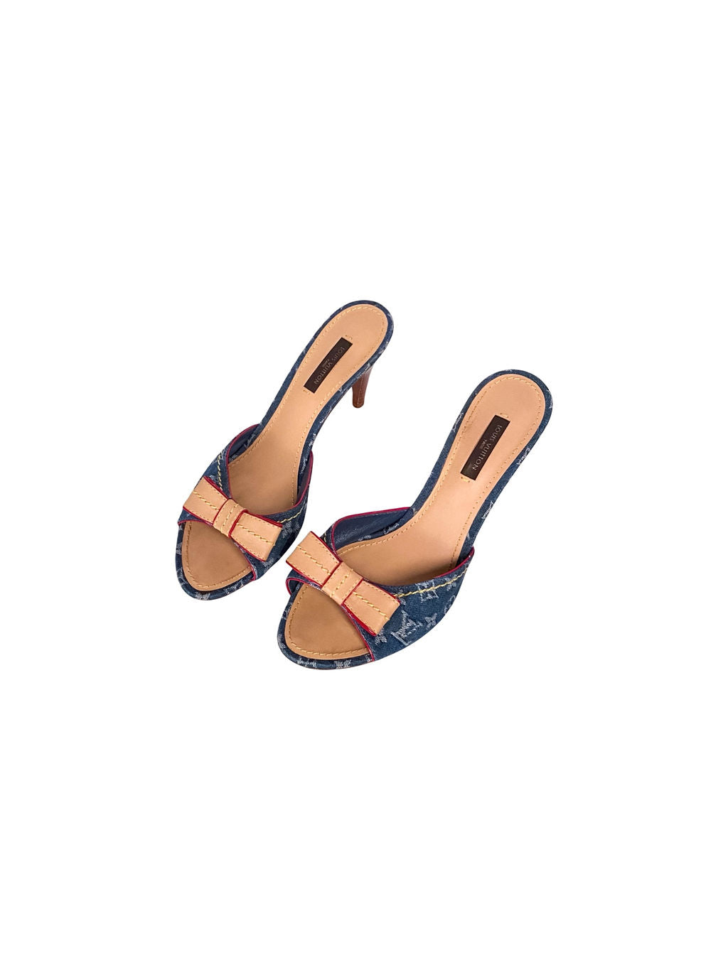 2005 DENIM BOW HEELS @HANA