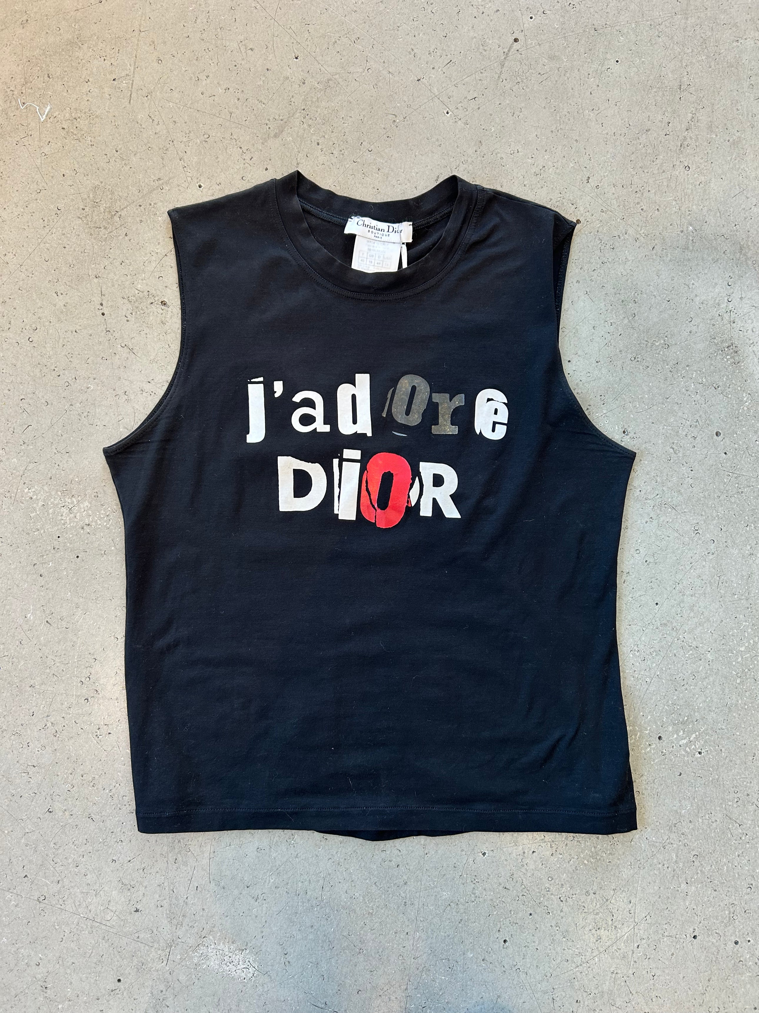 2002 "J'ADORE DIOR" MULTICOLOR TOP @FAR