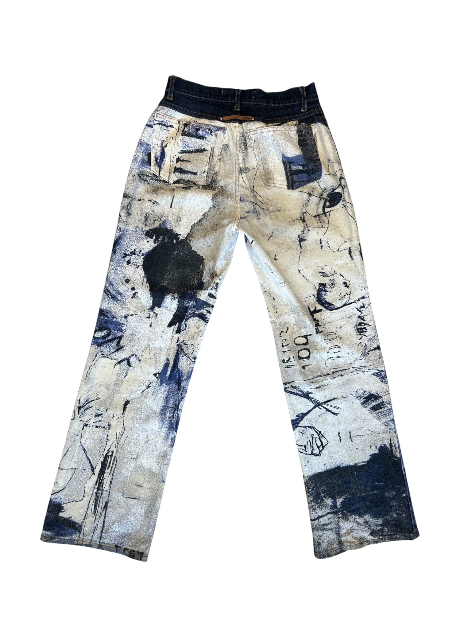 00S NAPOLEON PRINT JEANS