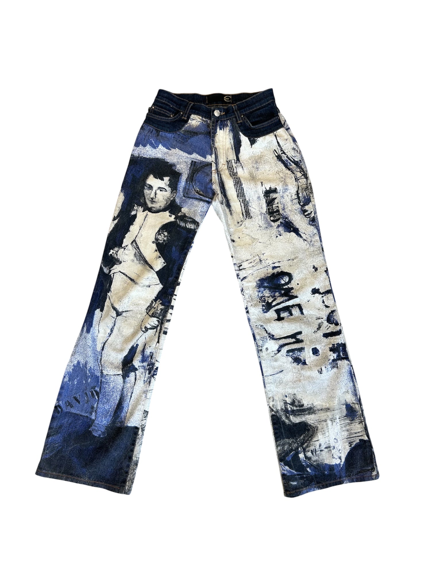 00S NAPOLEON PRINT JEANS