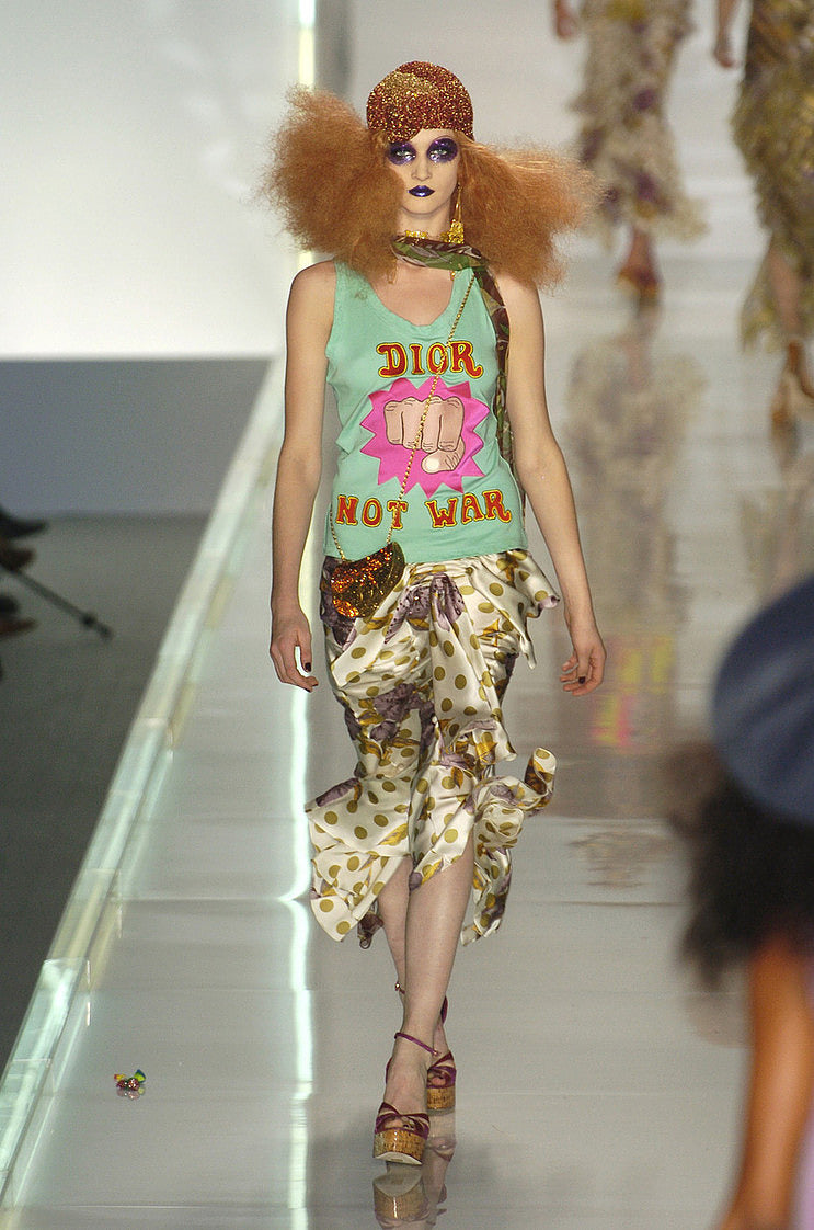 SS 2005 “DIOR NOT WAR” TANK