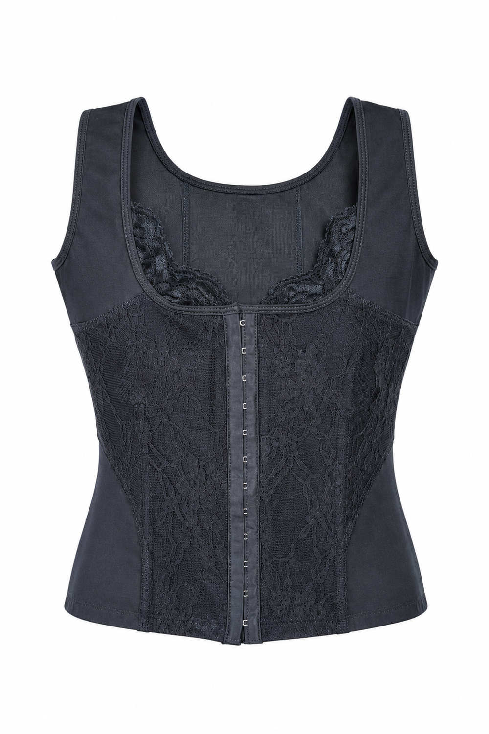VIENA BLACK LACE CORSET