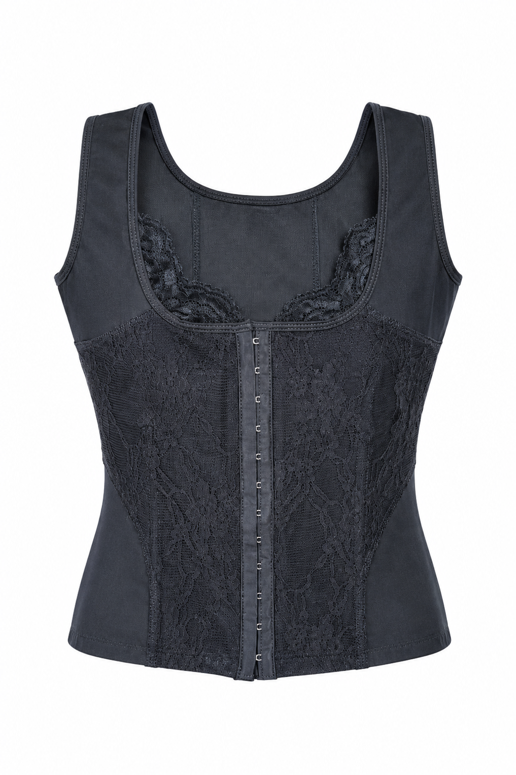 VIENA BLACK LACE CORSET