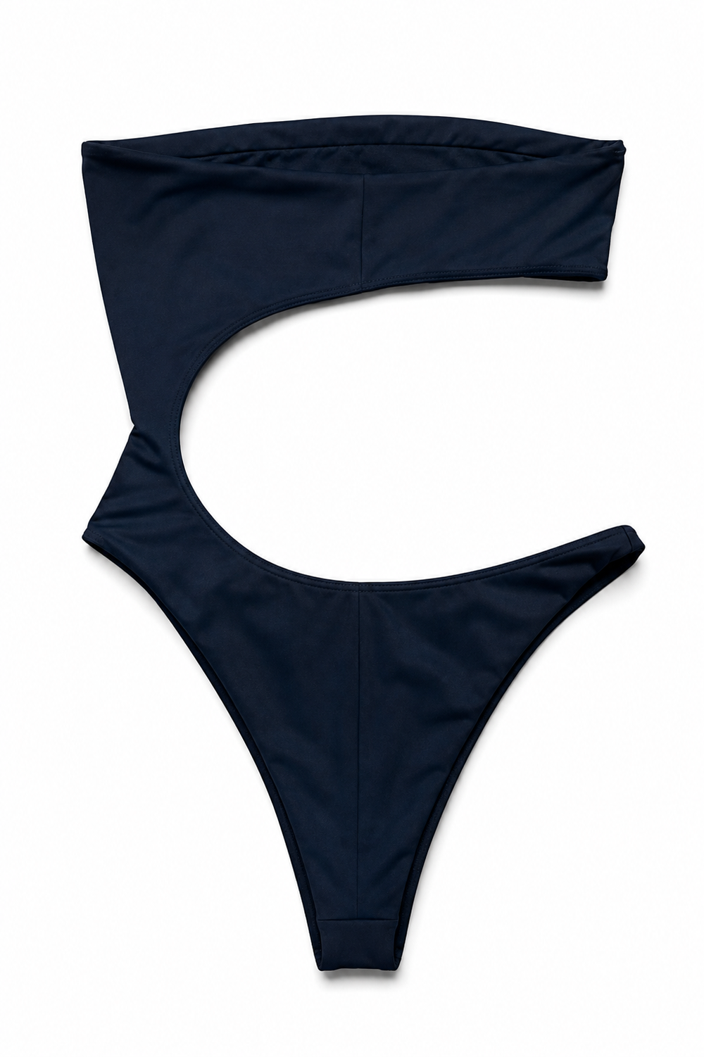 BLACK CUTOUT ONE PIECE SWIMSUIT