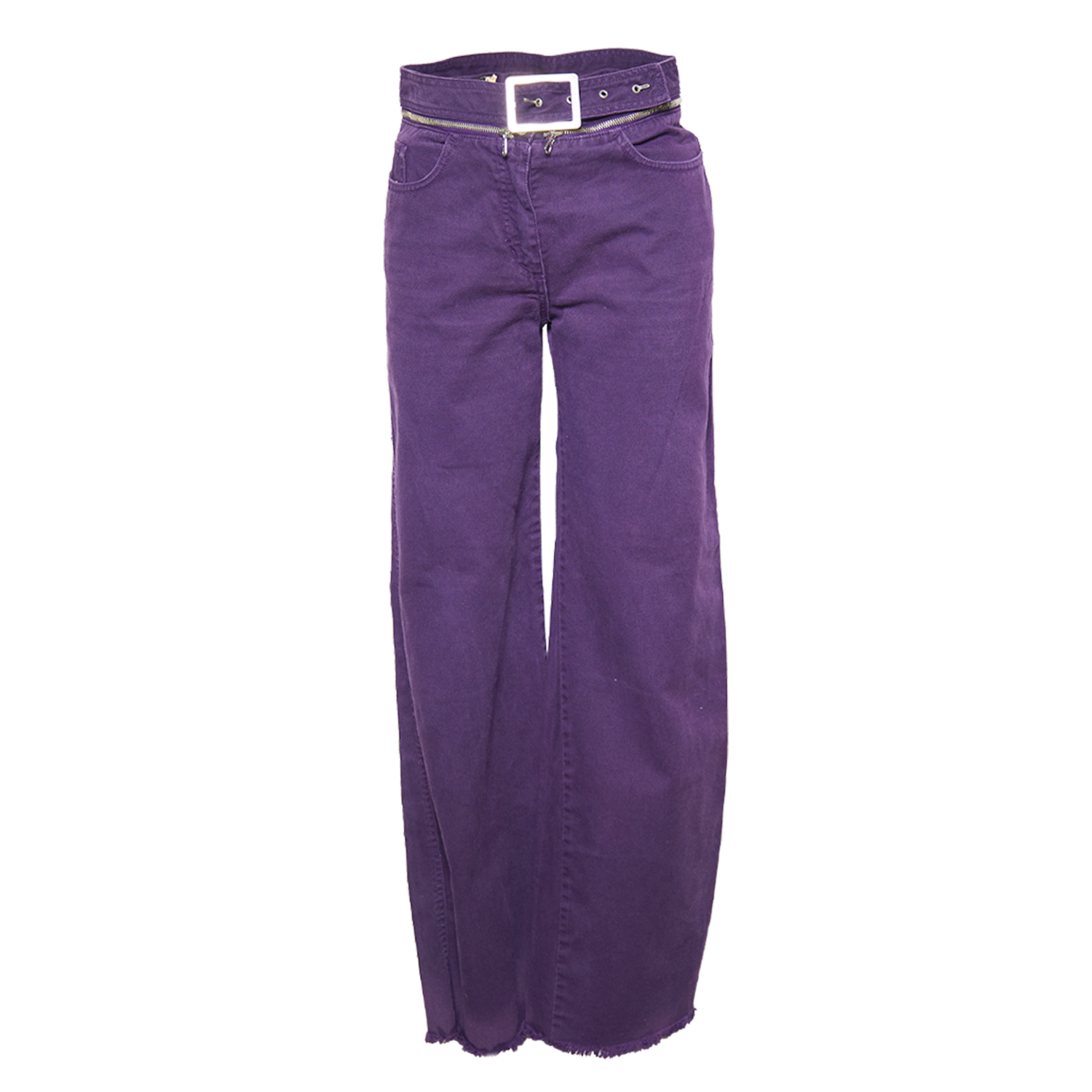 00S PURPLE BELTED JEANS