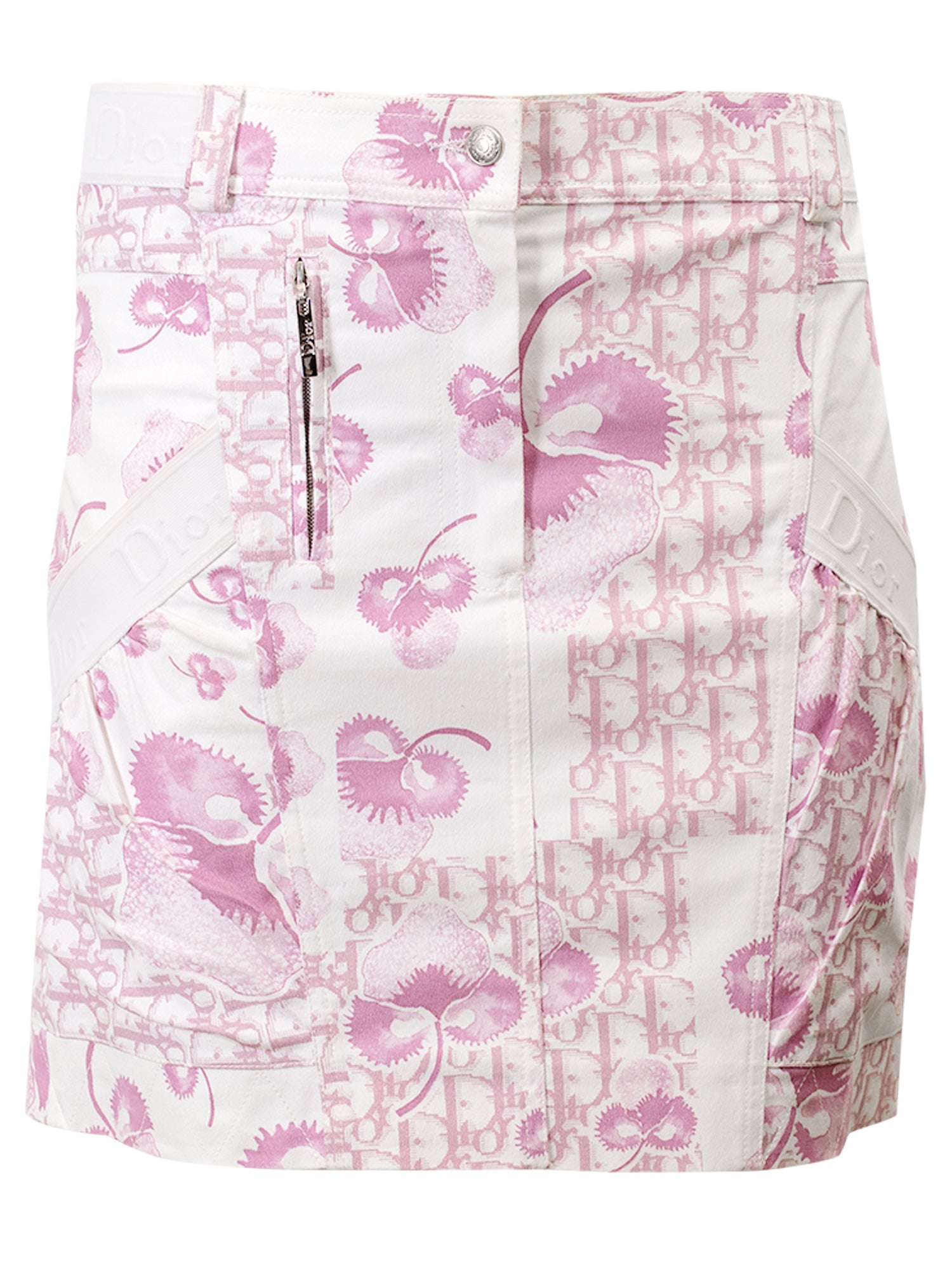 SS05 PINK MONOGRAM CHERRY BLOSSOM SKIRT