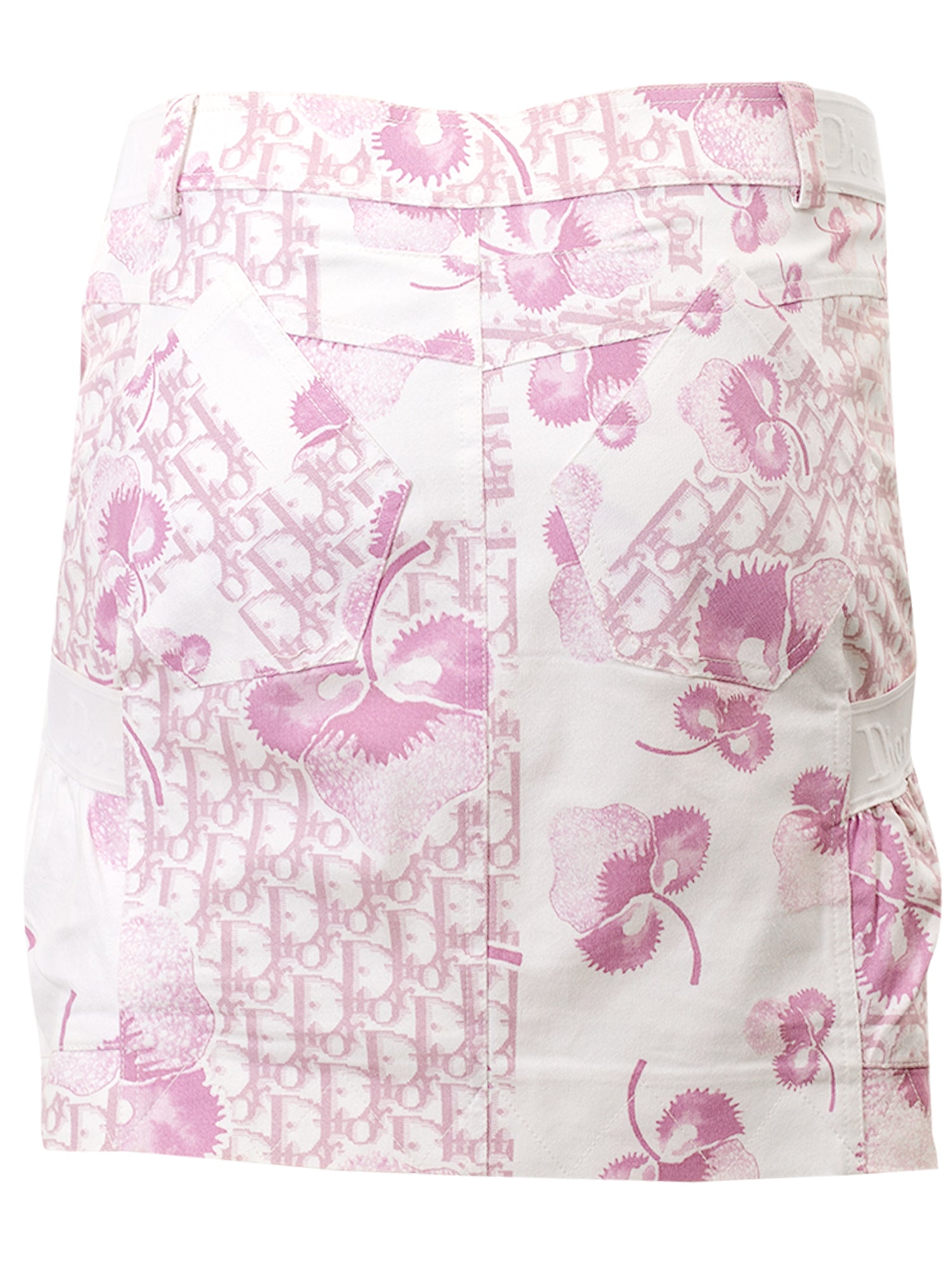 SS05 PINK MONOGRAM CHERRY BLOSSOM SKIRT