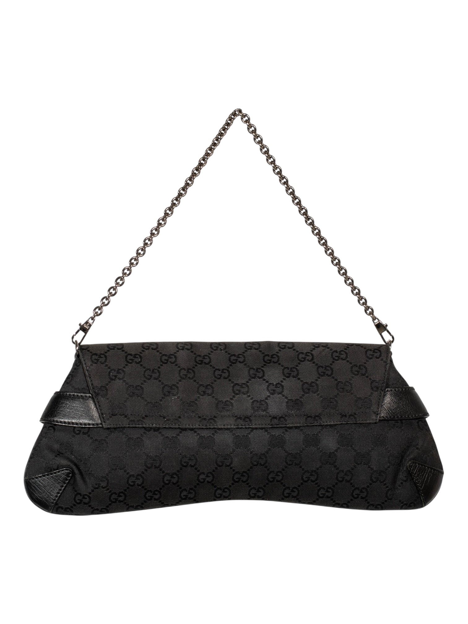 HORSEBIT CANVAS 1955 MONOGRAM CHAIN PURSE