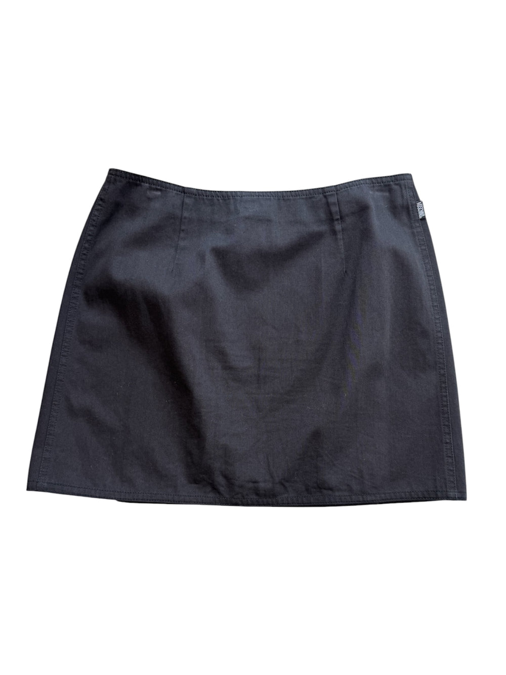 RARE BLACK "BANDAID" MINI SKIRT